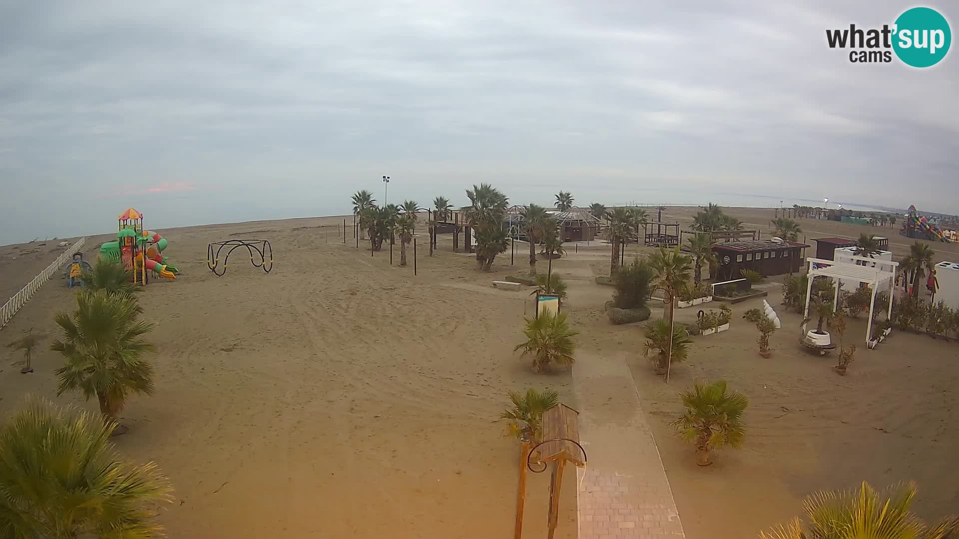 Live Webcam Bibione Strand - Blick vom Ashanti ApartHotel - WhatsUpCams