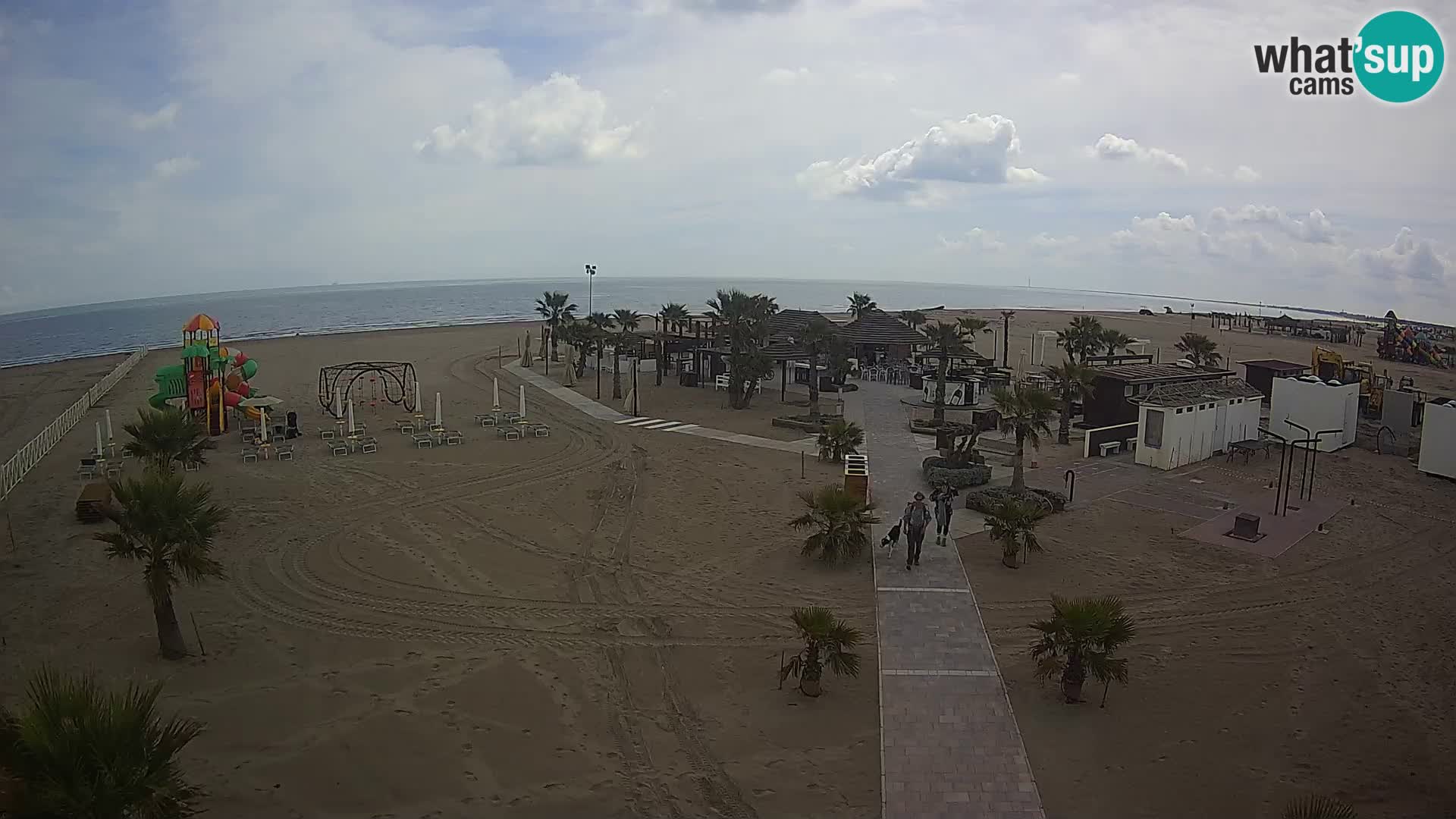 Bagno Primavera Beach – Piazzale Europa Rosolina Mare Strand webcam
