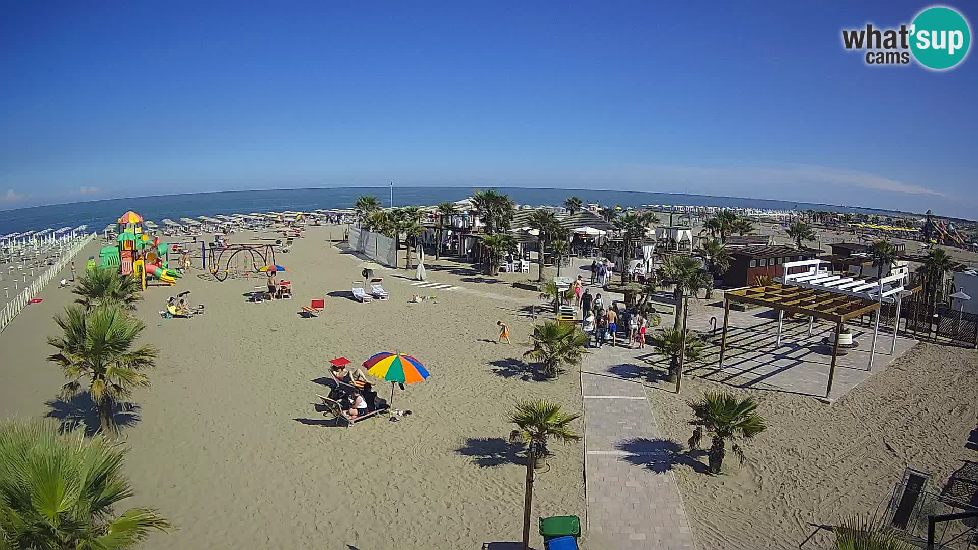 Bagno Primavera Beach – Piazzale Europa Rosolina Mare Strand webcam