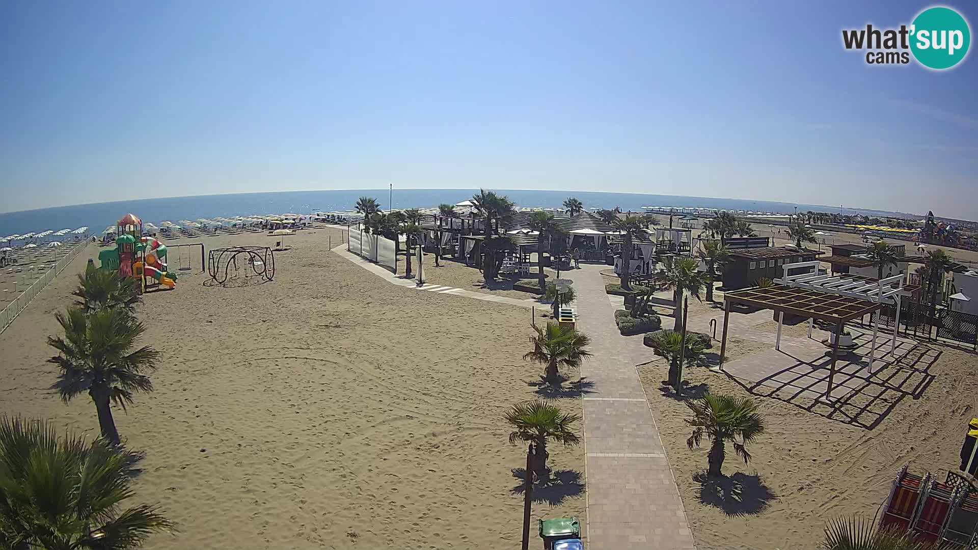 V živo Bagno Primavera Beach – Piazzale Europa Rosolina Mare webcam