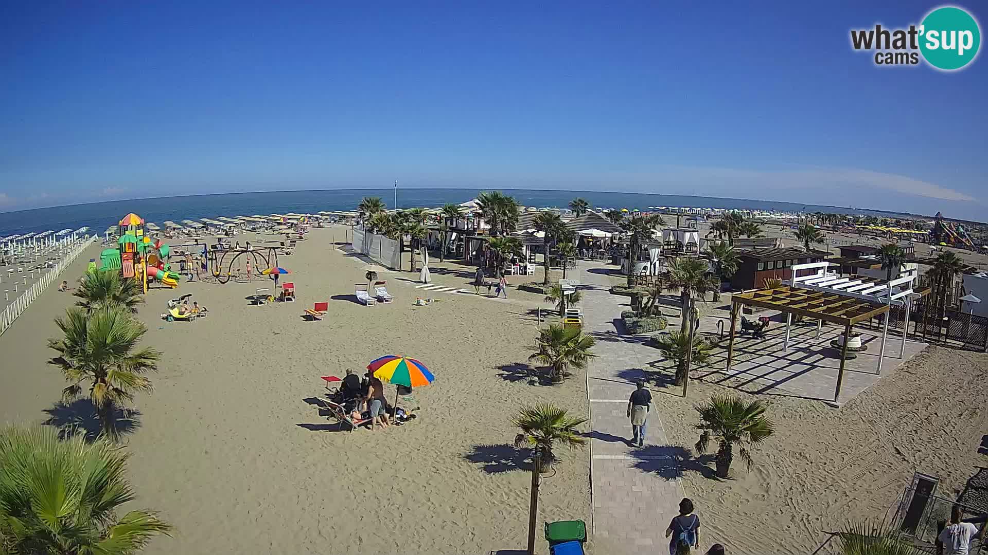 Live Bagno Primavera Beach – Piazzale Europa Rosolina Mare webcam