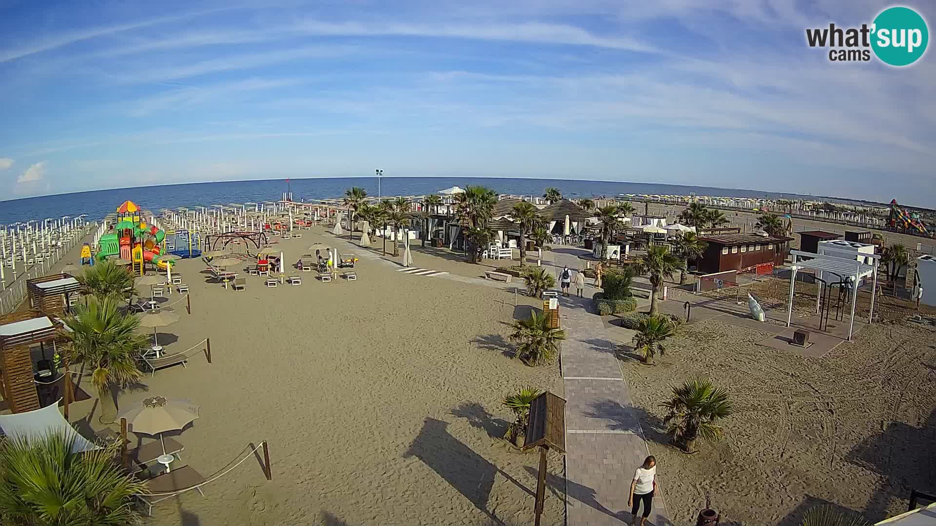 Live Bagno Primavera Beach – Piazzale Europa Rosolina Mare webcam