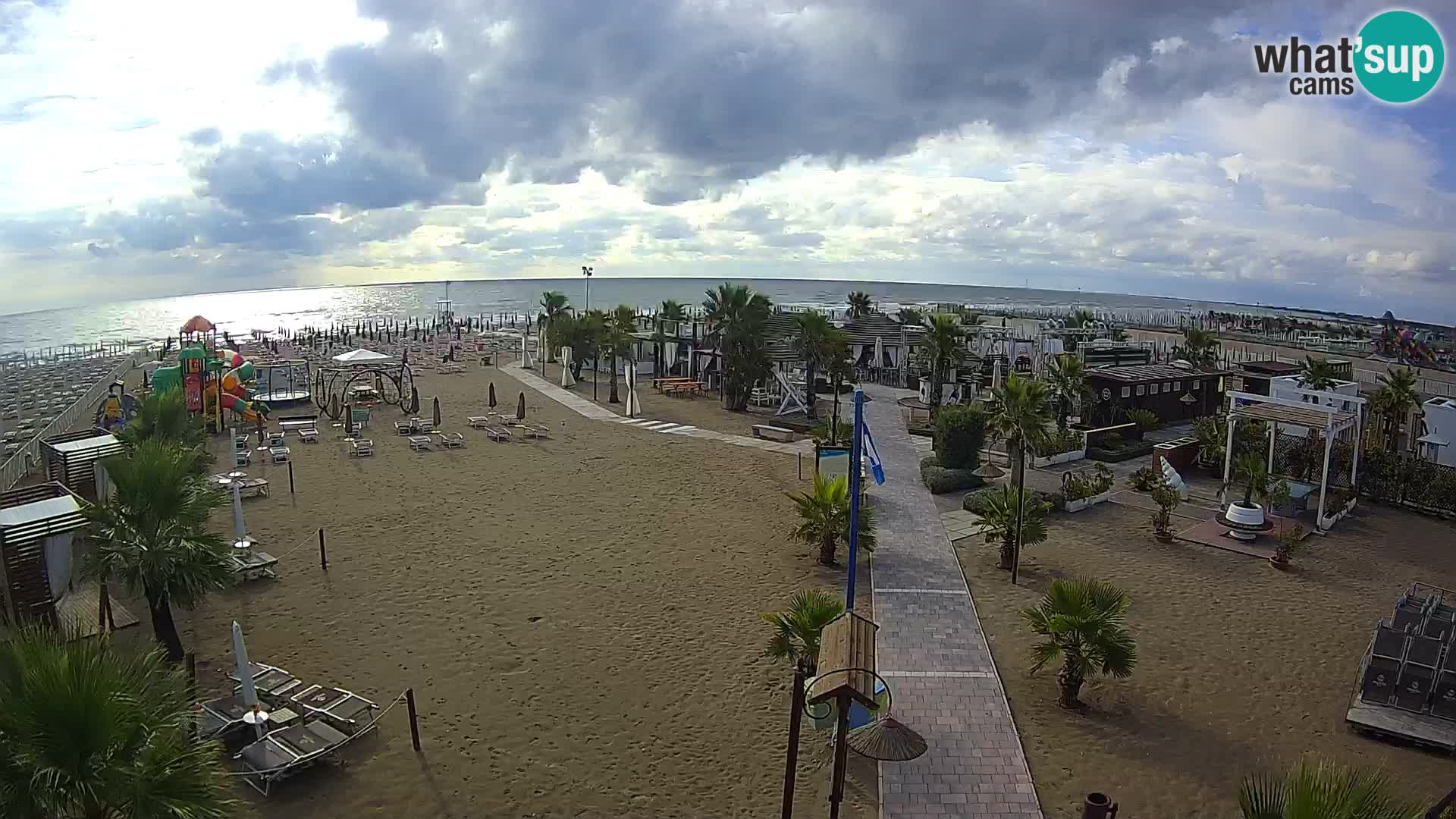 Bagno Primavera Beach – Piazzale Europa Rosolina Mare Strand webcam