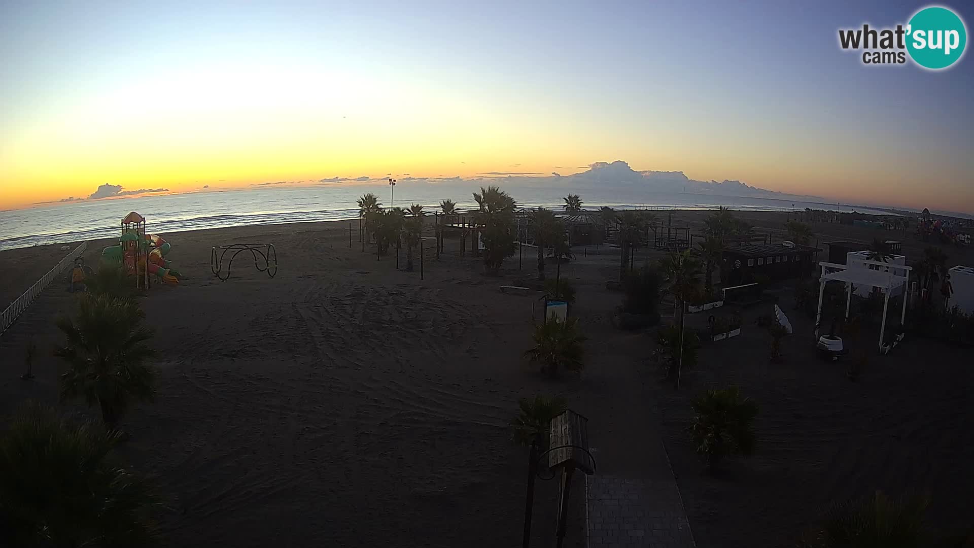 V živo Bagno Primavera Beach – Piazzale Europa Rosolina Mare webcam