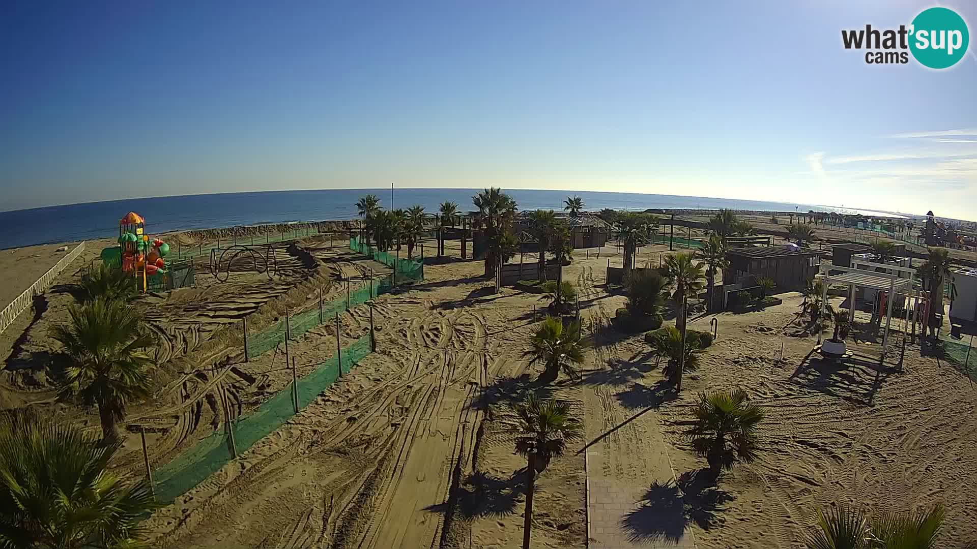 V živo Bagno Primavera Beach – Piazzale Europa Rosolina Mare webcam