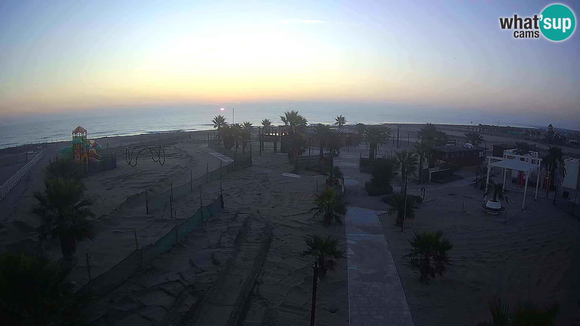 Bagno Primavera Beach – Piazzale Europa Rosolina Mare Strand webcam