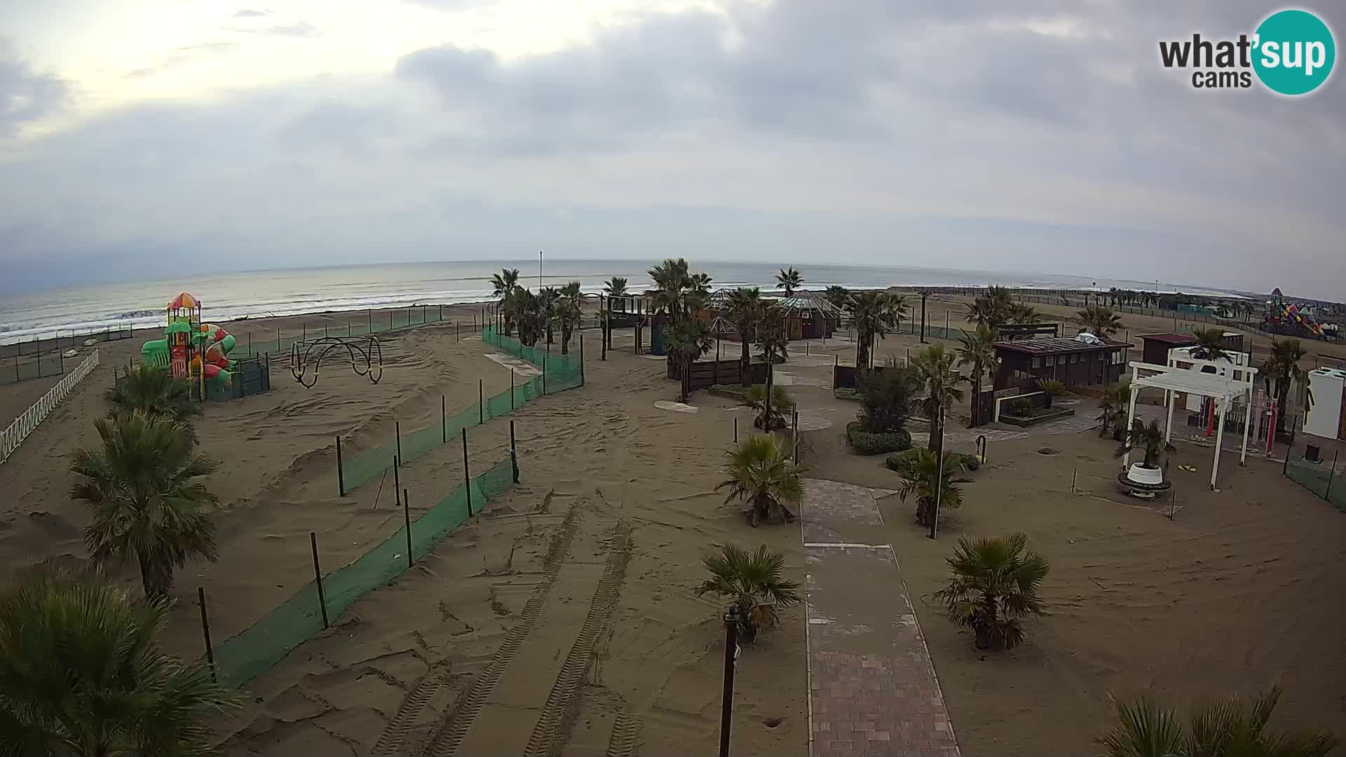 Bagno Primavera Beach – Piazzale Europa Rosolina Mare Strand webcam