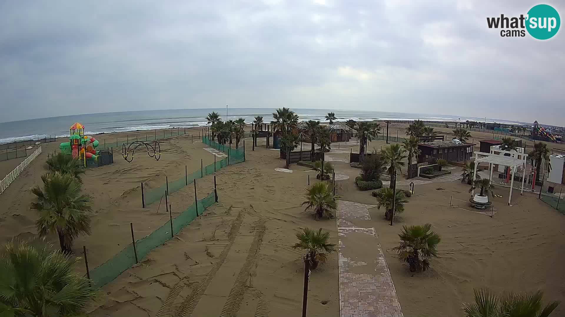 V živo Bagno Primavera Beach – Piazzale Europa Rosolina Mare webcam