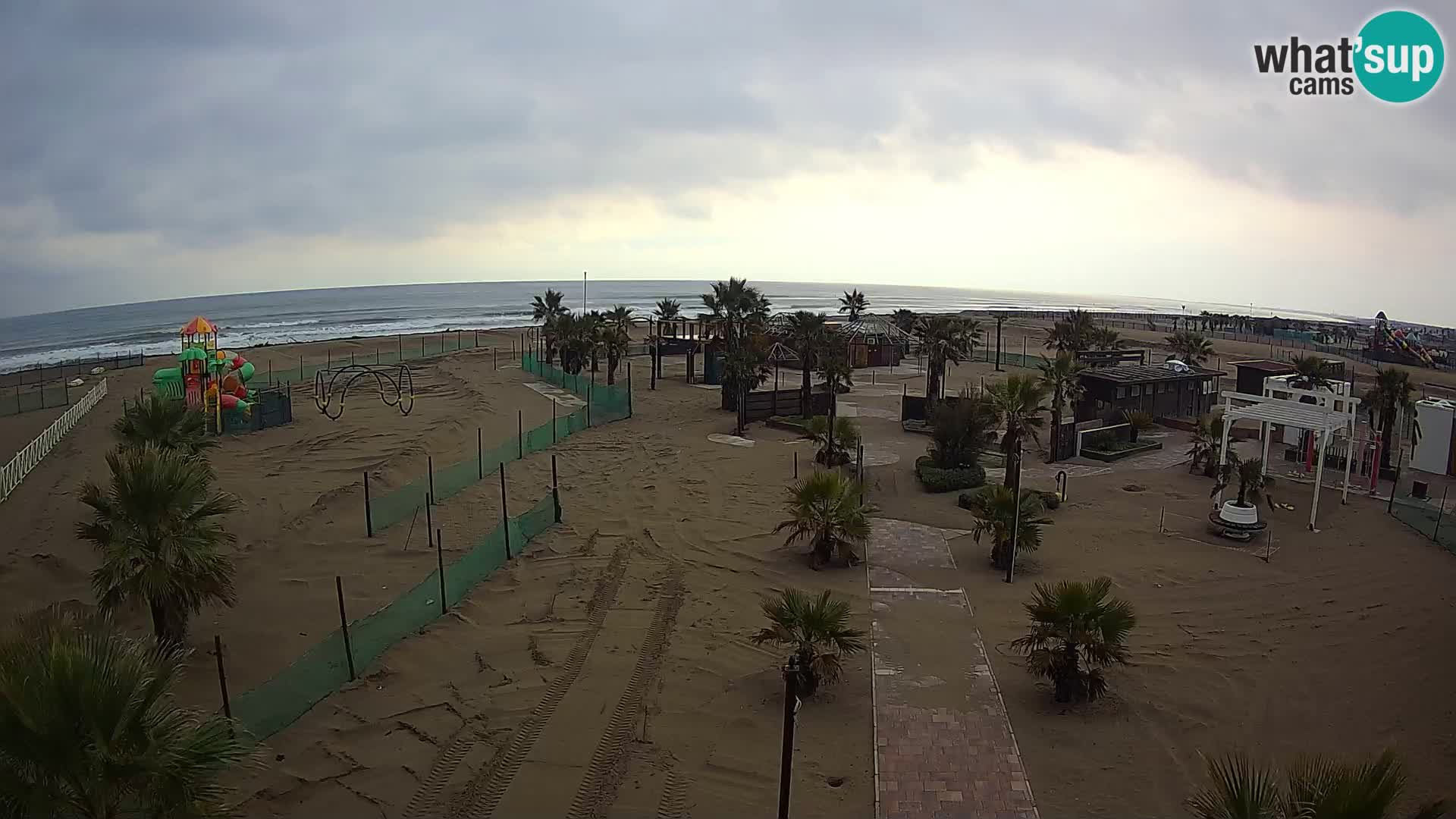 Bagno Primavera Beach – Piazzale Europa Rosolina Mare Strand webcam