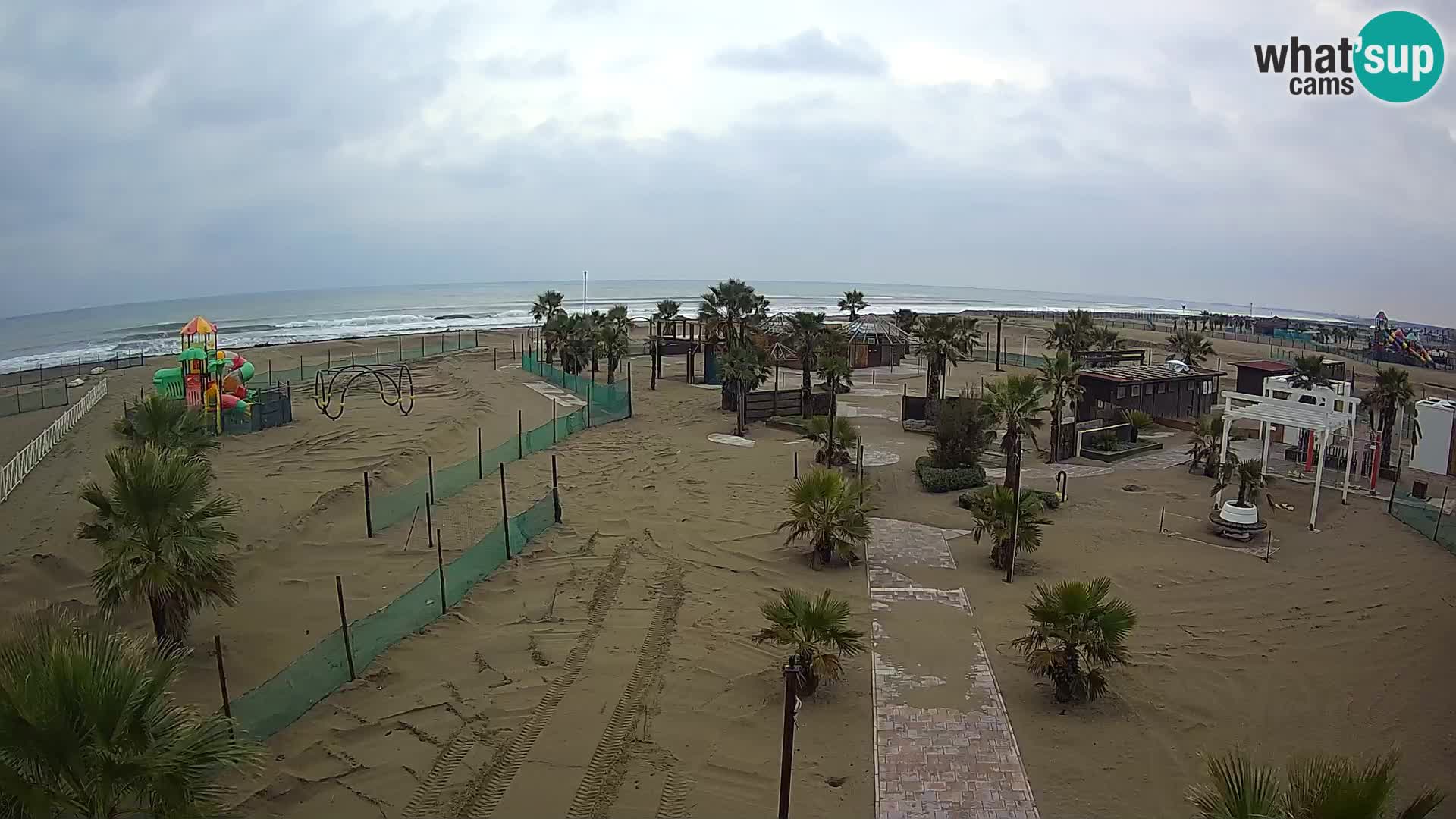 Bagno Primavera Beach – Piazzale Europa Rosolina Mare Strand webcam