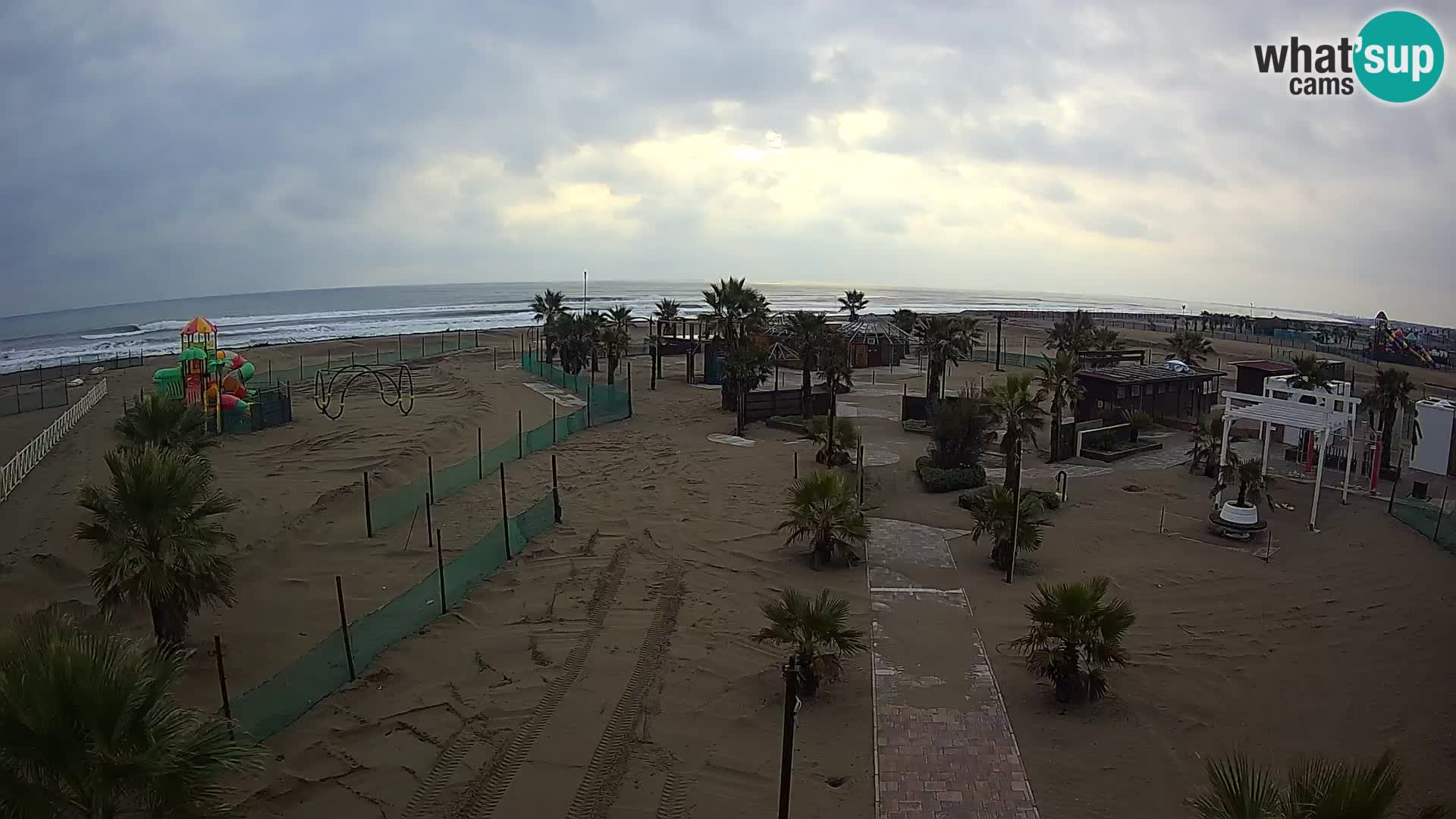 V živo Bagno Primavera Beach – Piazzale Europa Rosolina Mare webcam