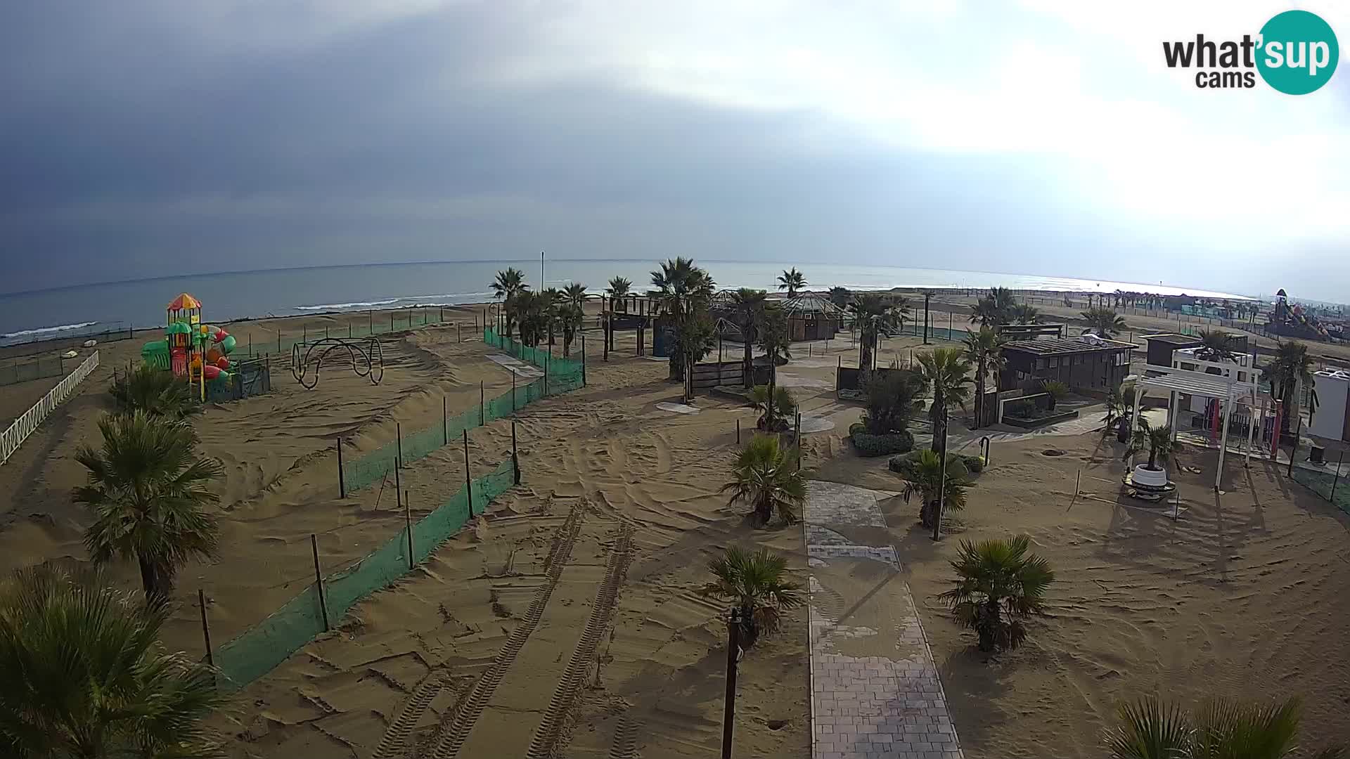 V živo Bagno Primavera Beach – Piazzale Europa Rosolina Mare webcam