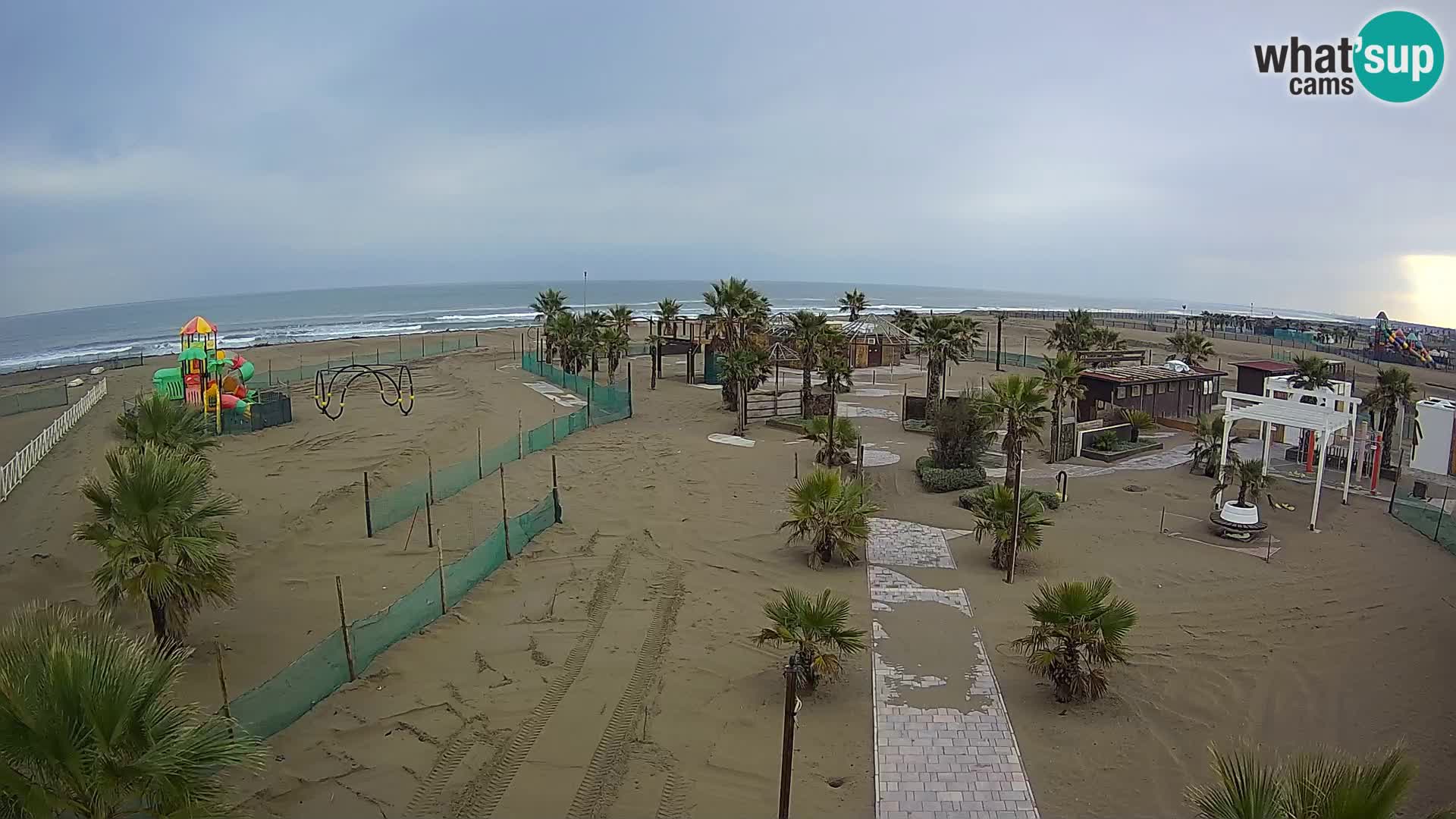 Bagno Primavera Beach – Piazzale Europa Rosolina Mare Strand webcam