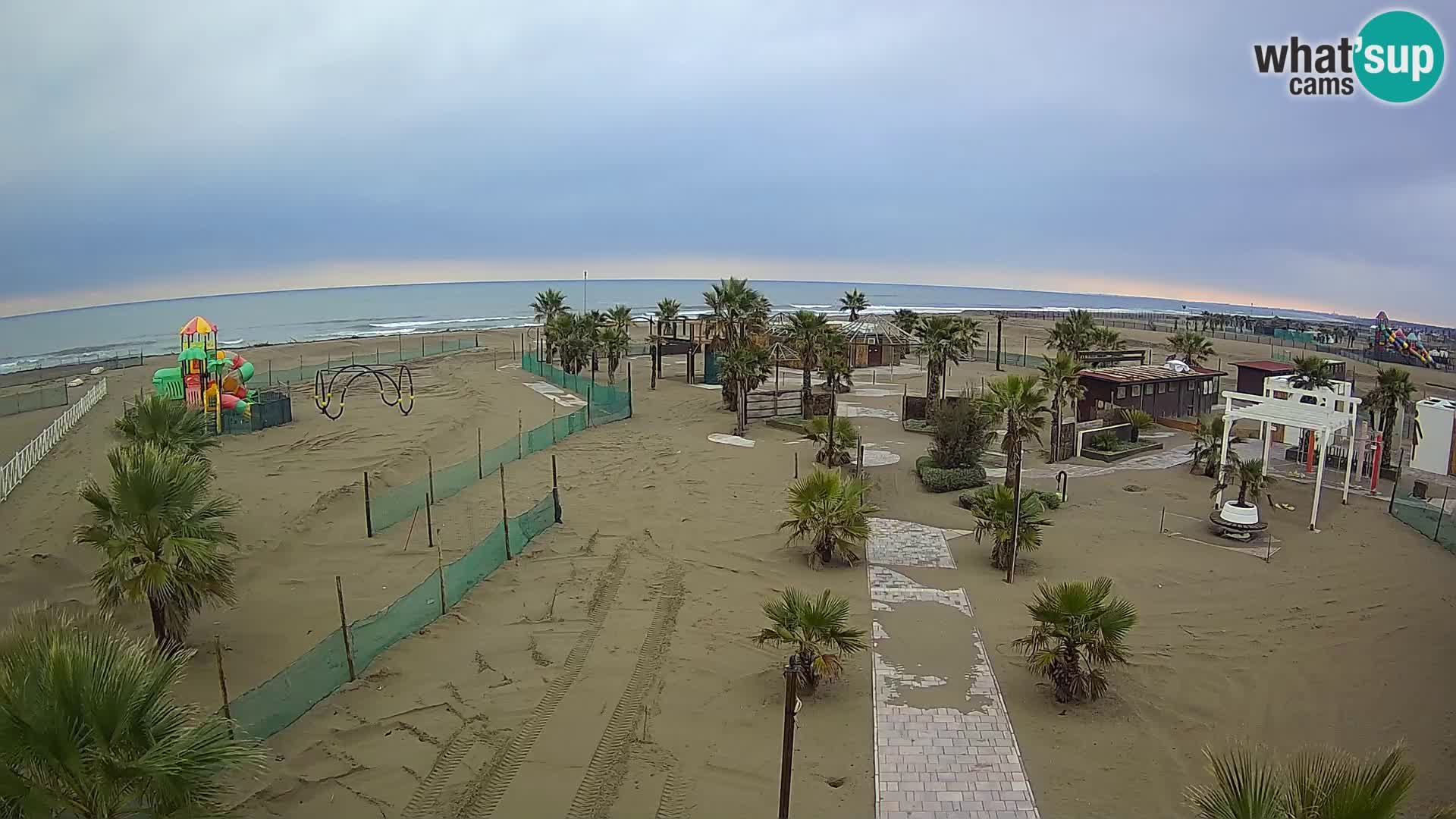 Bagno Primavera Beach – Piazzale Europa Rosolina Mare Strand webcam