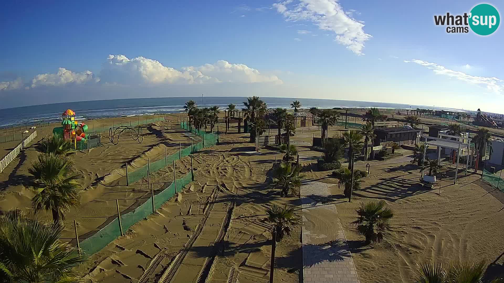 V živo Bagno Primavera Beach – Piazzale Europa Rosolina Mare webcam