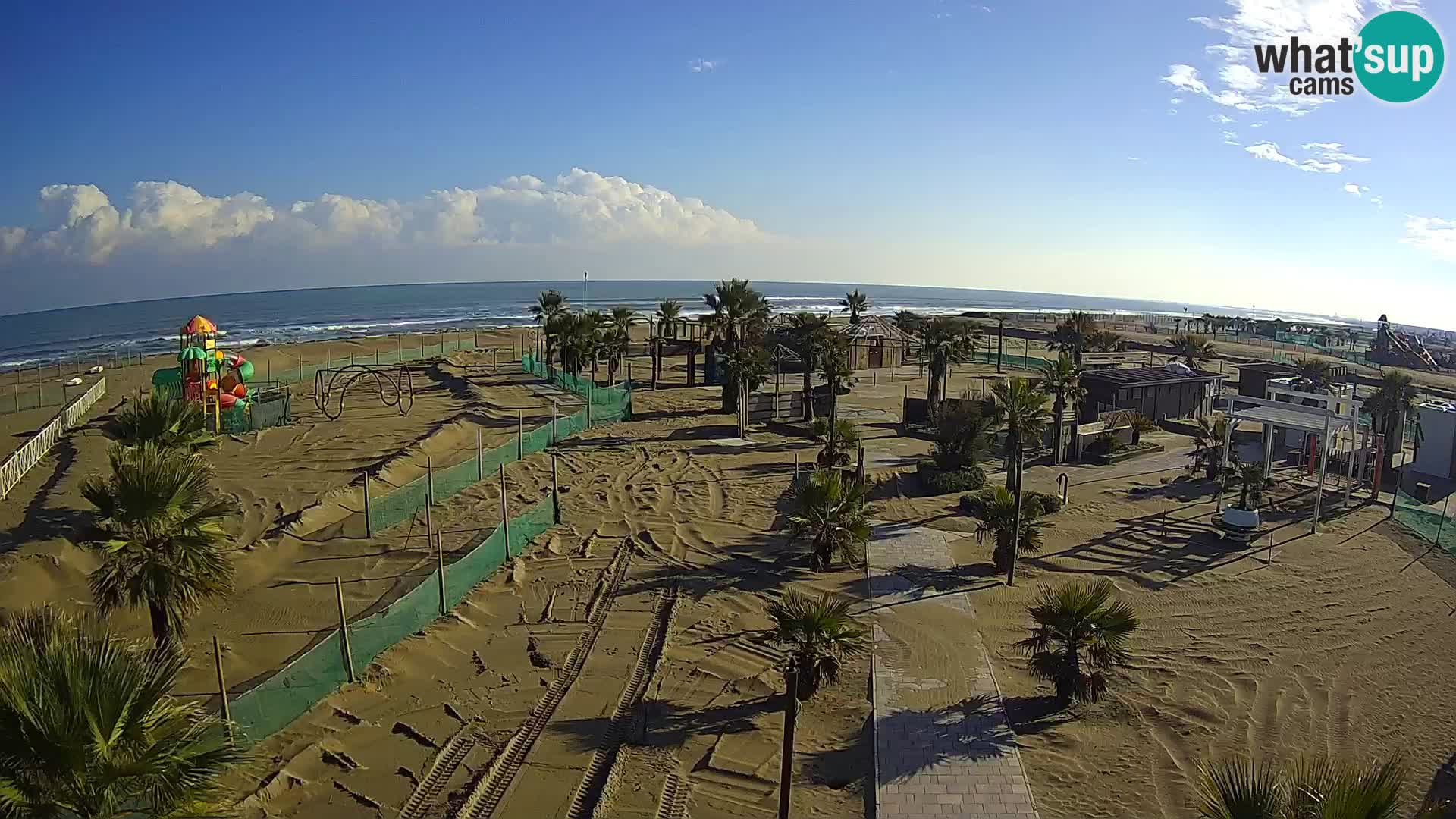 Bagno Primavera Beach – Piazzale Europa Rosolina Mare Strand webcam