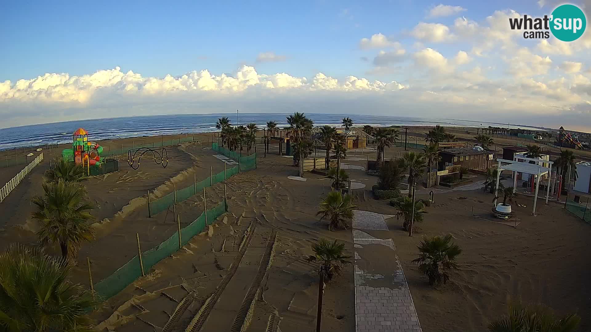 Bagno Primavera Beach – Piazzale Europa Rosolina Mare Strand webcam