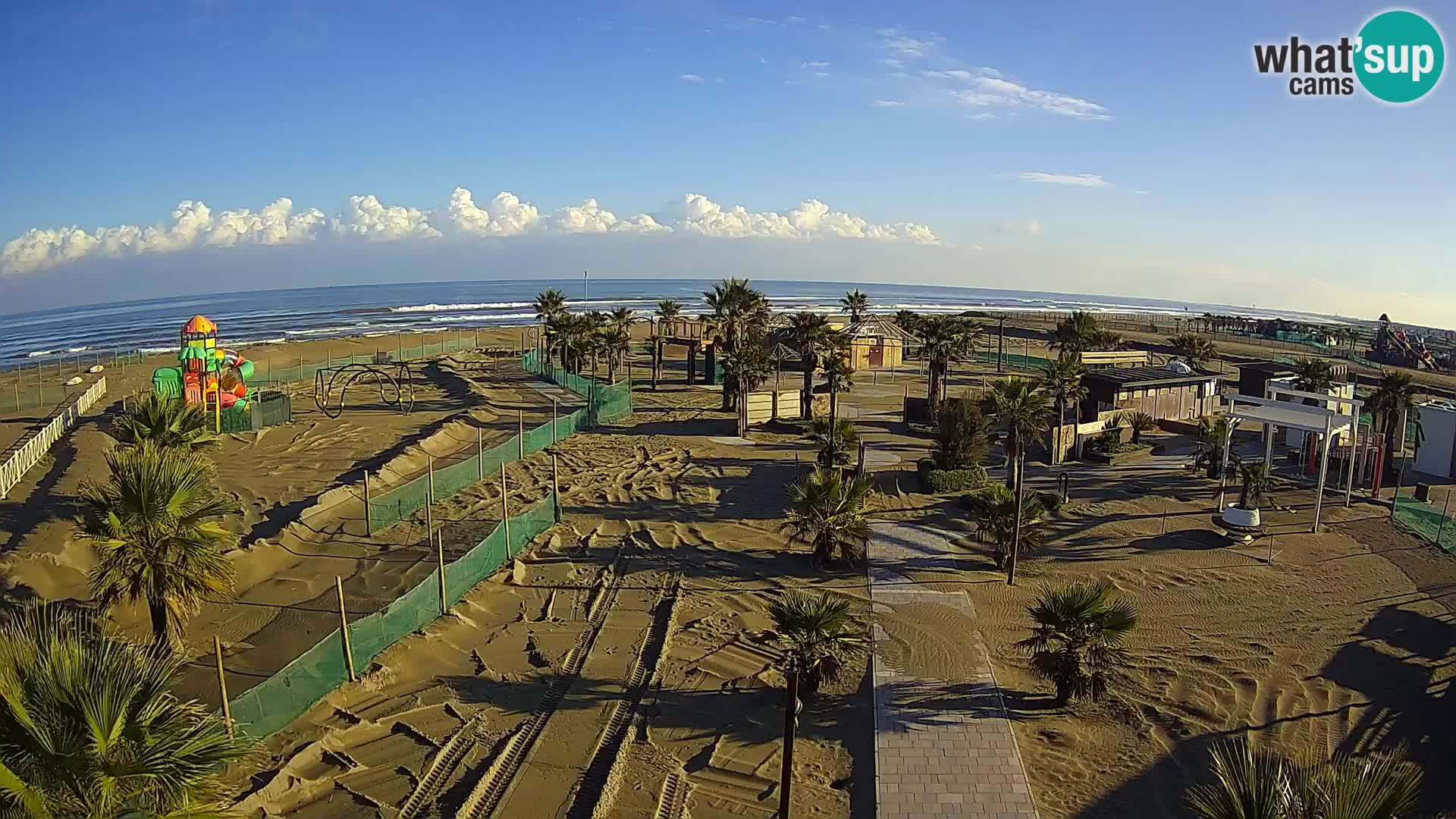 Bagno Primavera Beach – Piazzale Europa Rosolina Mare Strand webcam