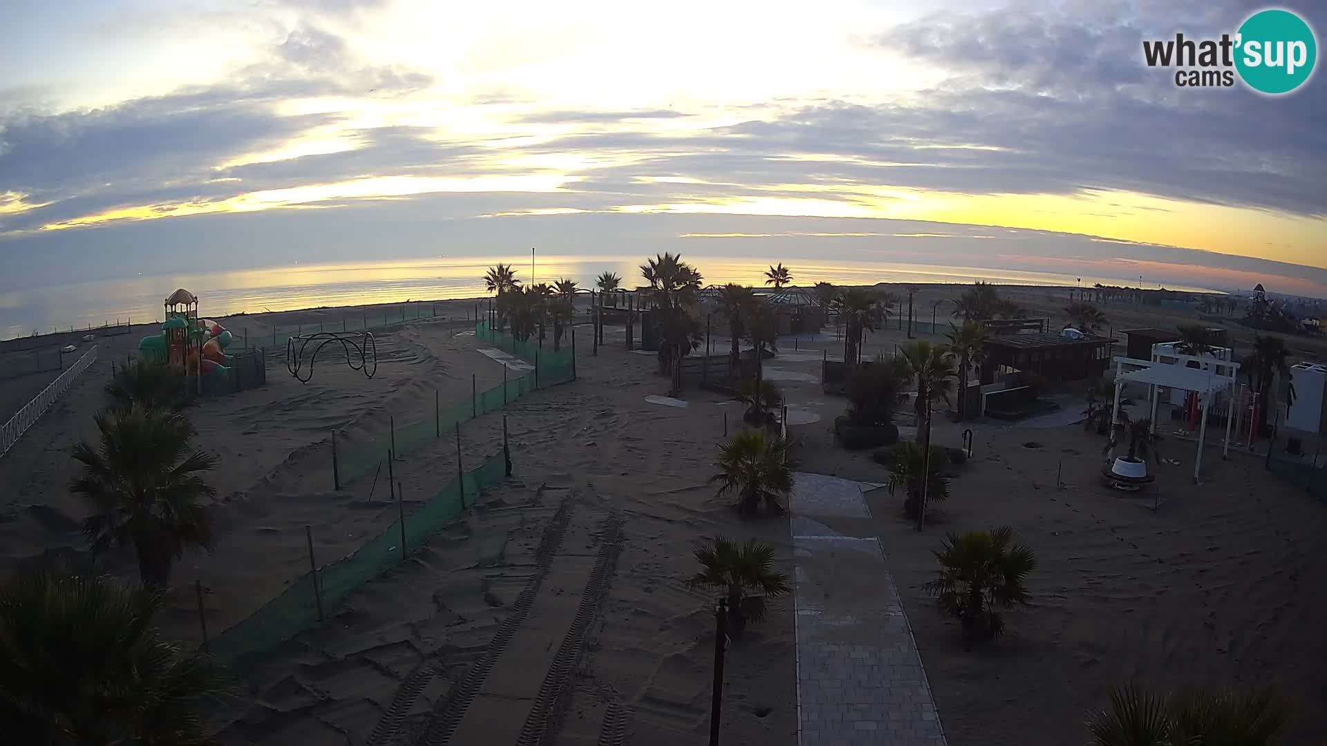 Bagno Primavera Beach – Piazzale Europa Rosolina Mare Strand webcam