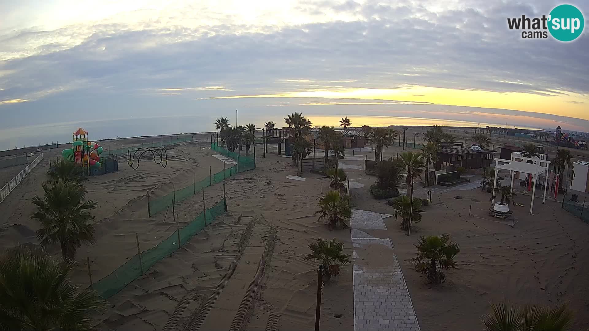 V živo Bagno Primavera Beach – Piazzale Europa Rosolina Mare webcam