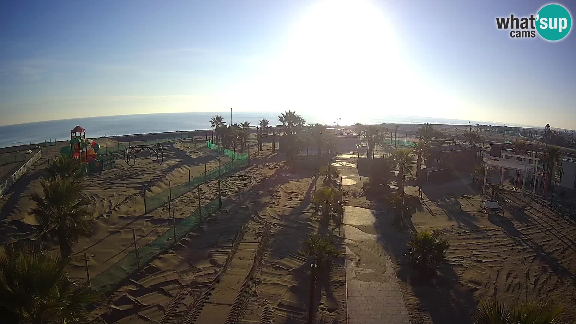 V živo Bagno Primavera Beach – Piazzale Europa Rosolina Mare webcam