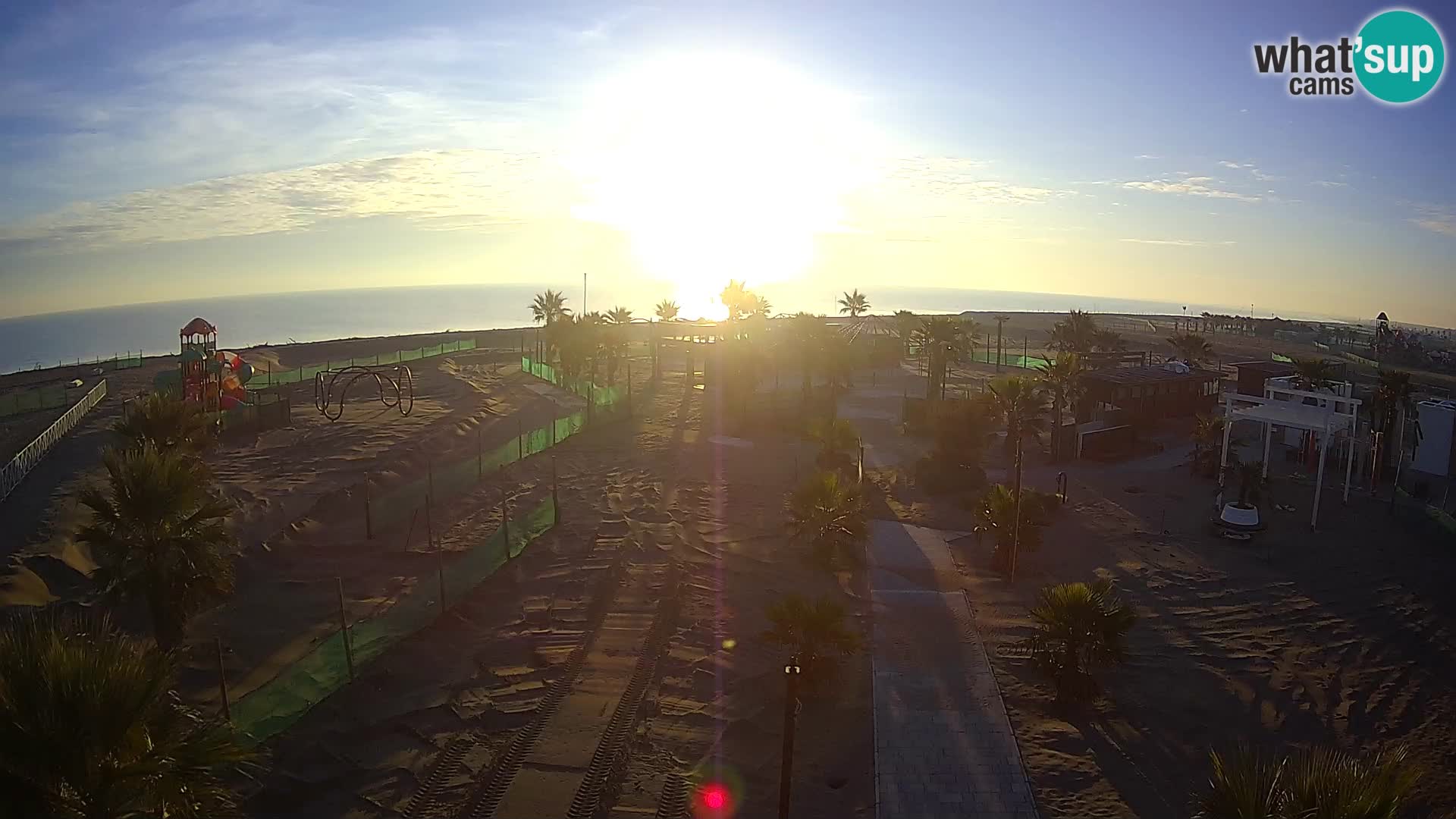 V živo Bagno Primavera Beach – Piazzale Europa Rosolina Mare webcam