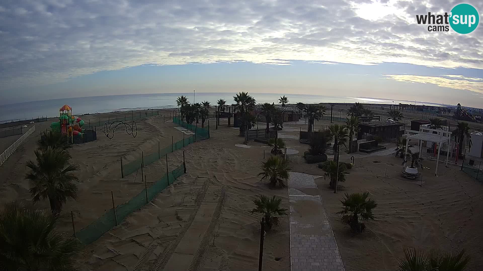 Bagno Primavera Beach – Piazzale Europa Rosolina Mare Strand webcam