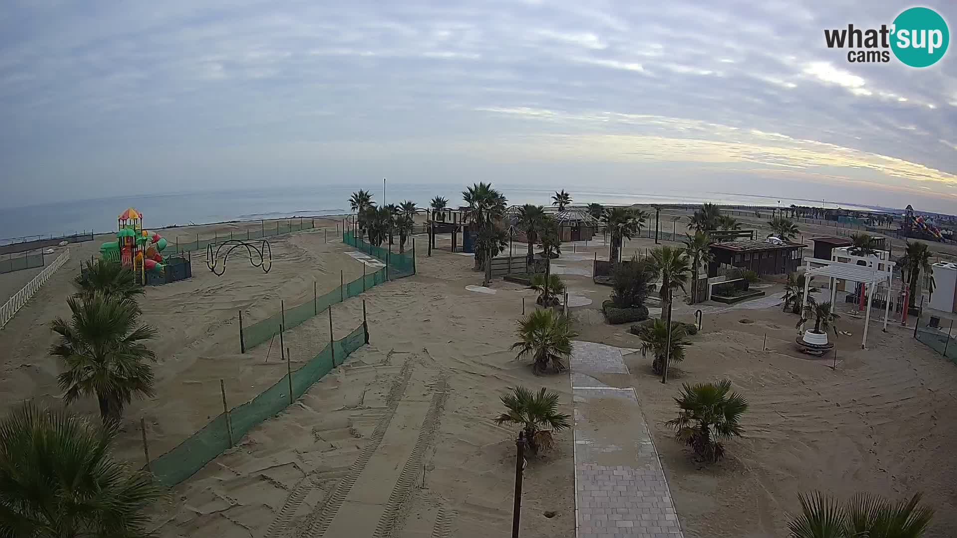 Bagno Primavera Beach – Piazzale Europa Rosolina Mare Strand webcam