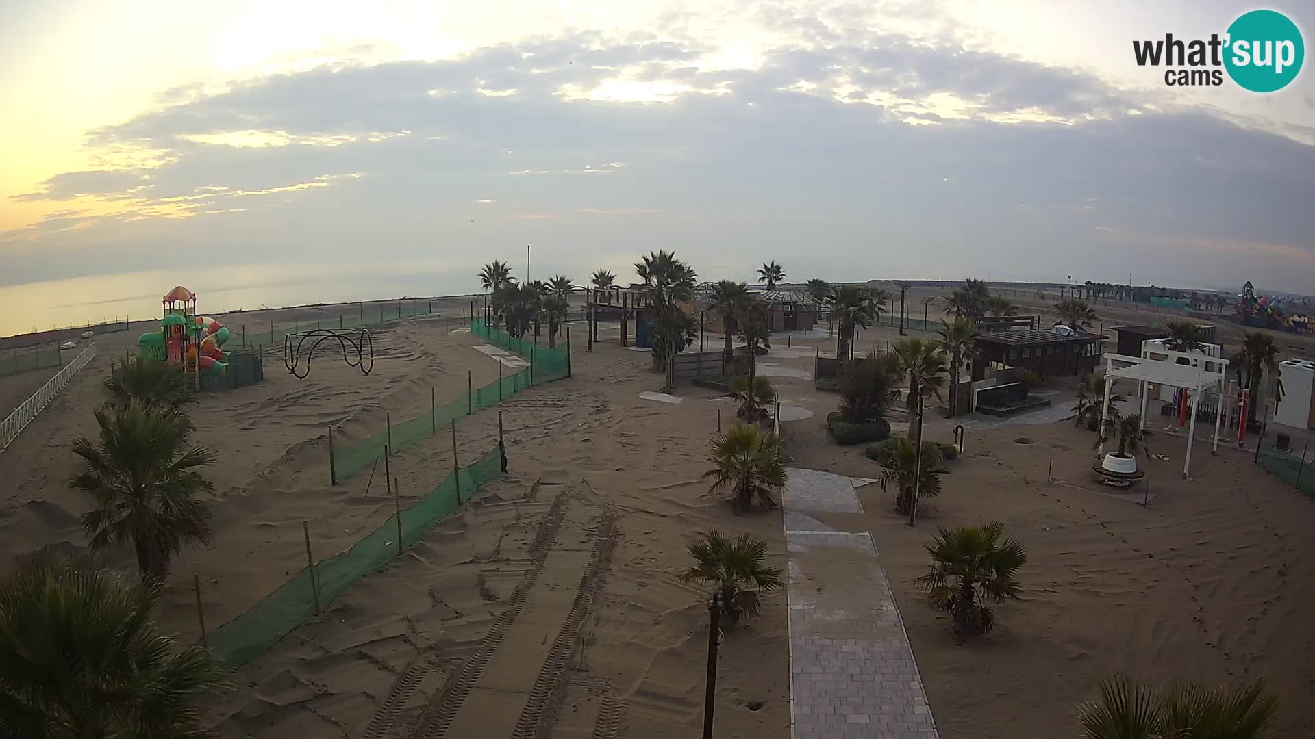 V živo Bagno Primavera Beach – Piazzale Europa Rosolina Mare webcam