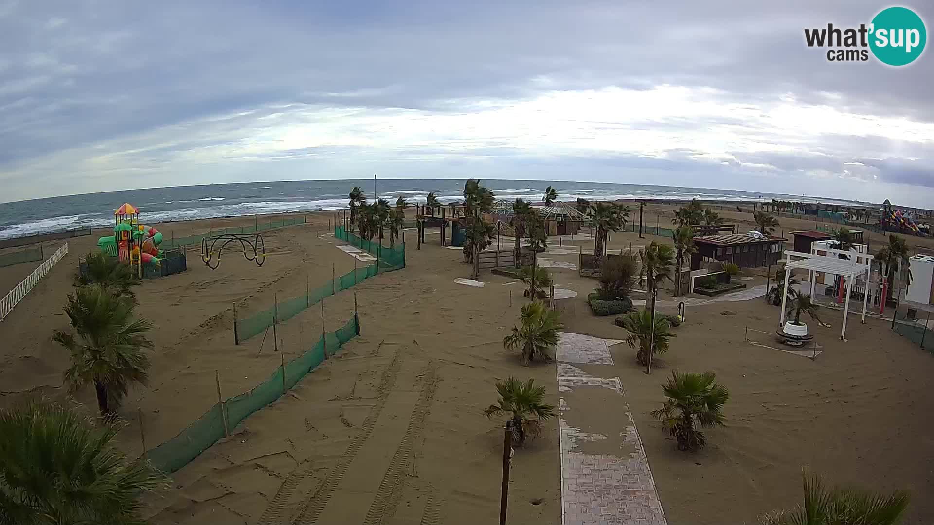 Bagno Primavera Beach – Piazzale Europa Rosolina Mare Strand webcam