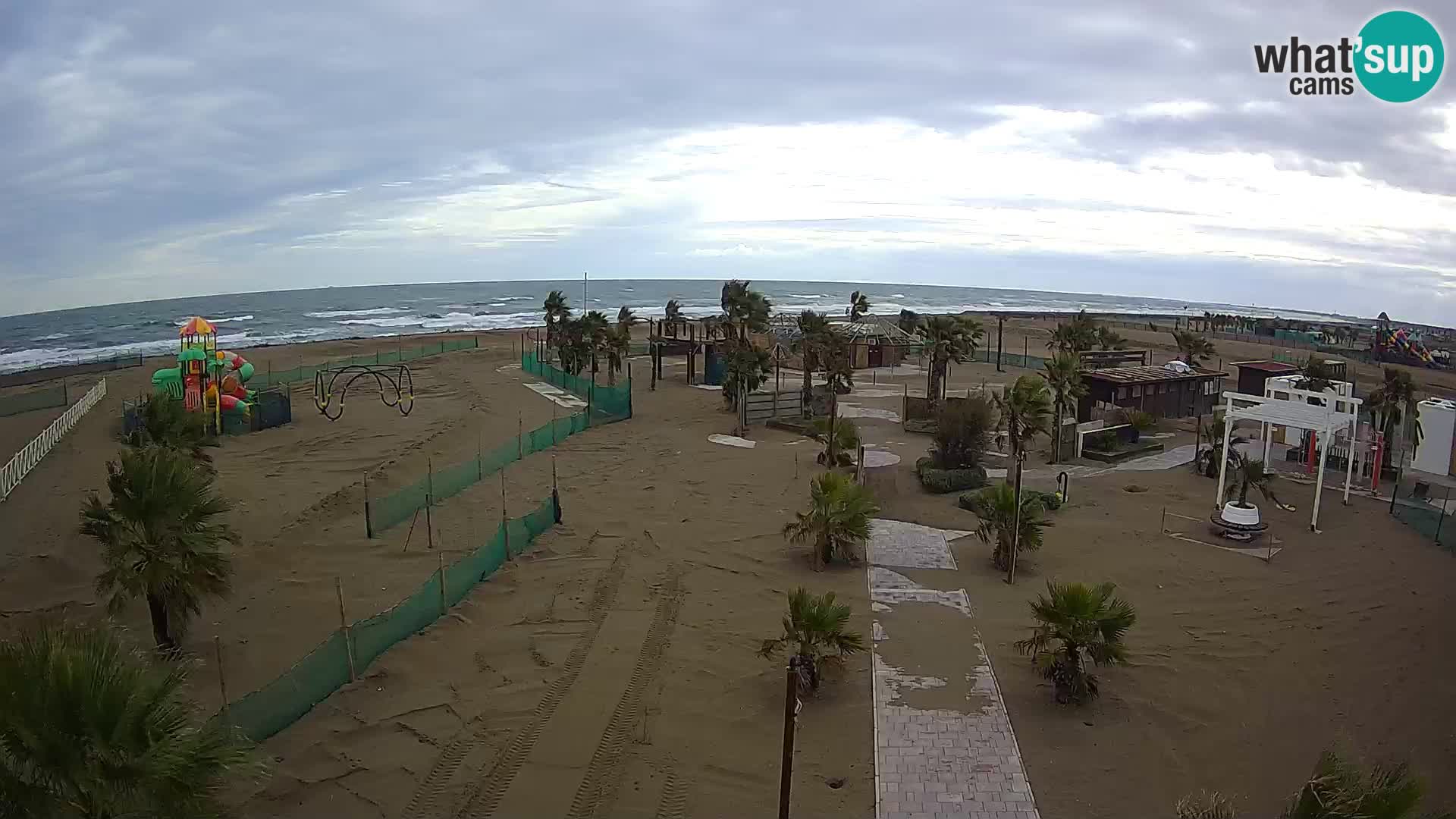 Bagno Primavera Beach – Piazzale Europa Rosolina Mare Strand webcam