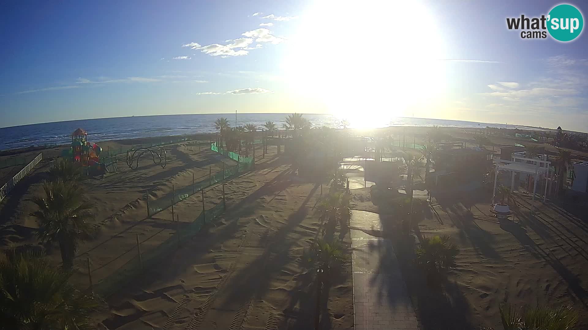 V živo Bagno Primavera Beach – Piazzale Europa Rosolina Mare webcam