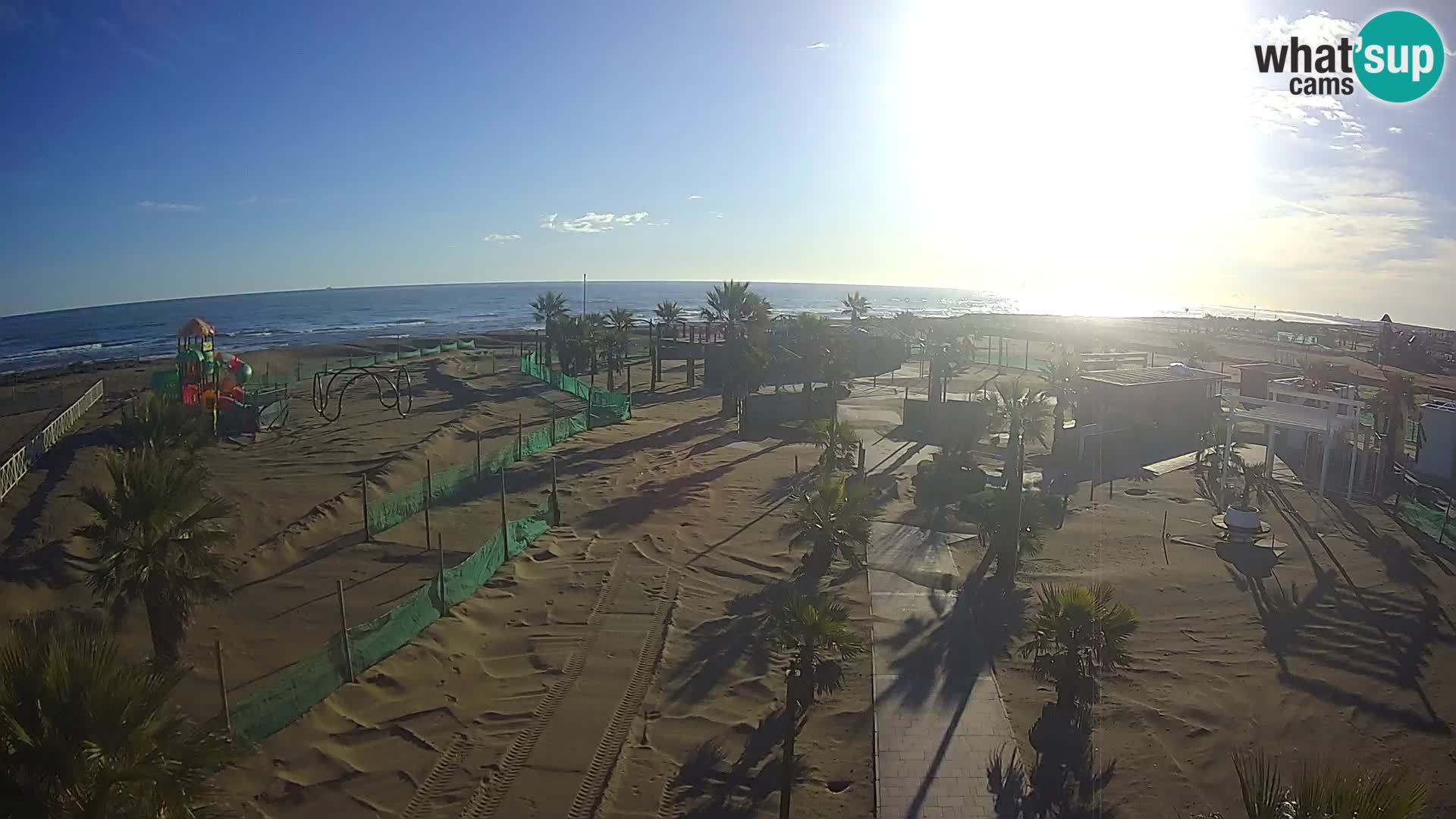 V živo Bagno Primavera Beach – Piazzale Europa Rosolina Mare webcam