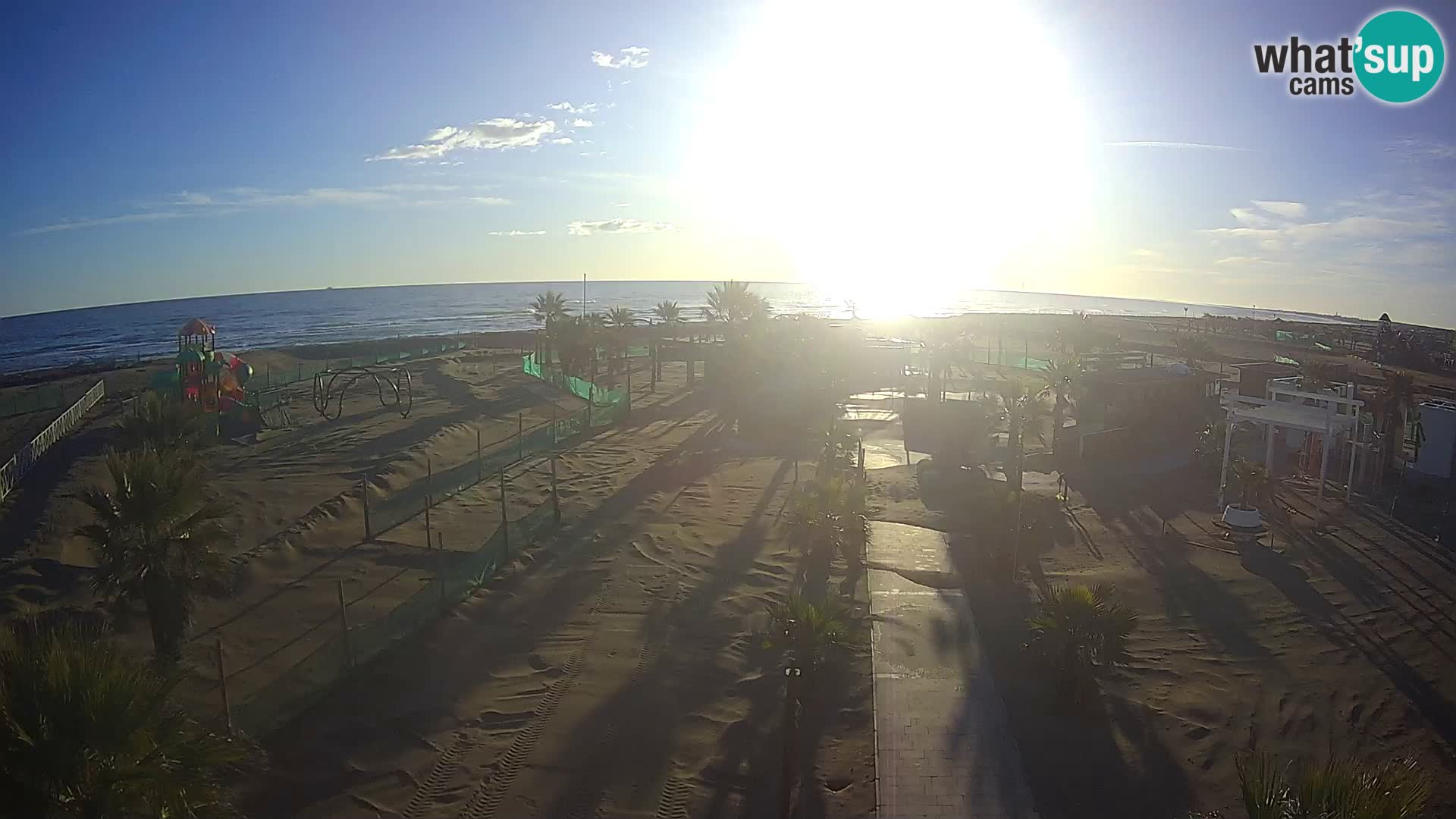 V živo Bagno Primavera Beach – Piazzale Europa Rosolina Mare webcam