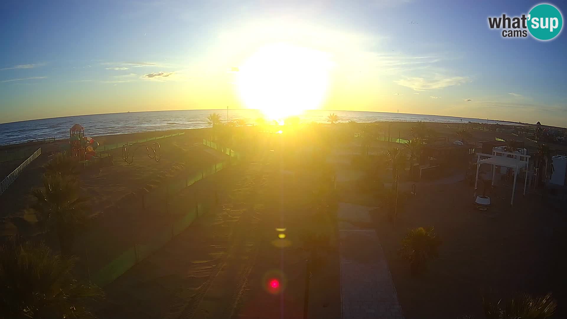 Bagno Primavera Beach – Piazzale Europa Rosolina Mare Strand webcam