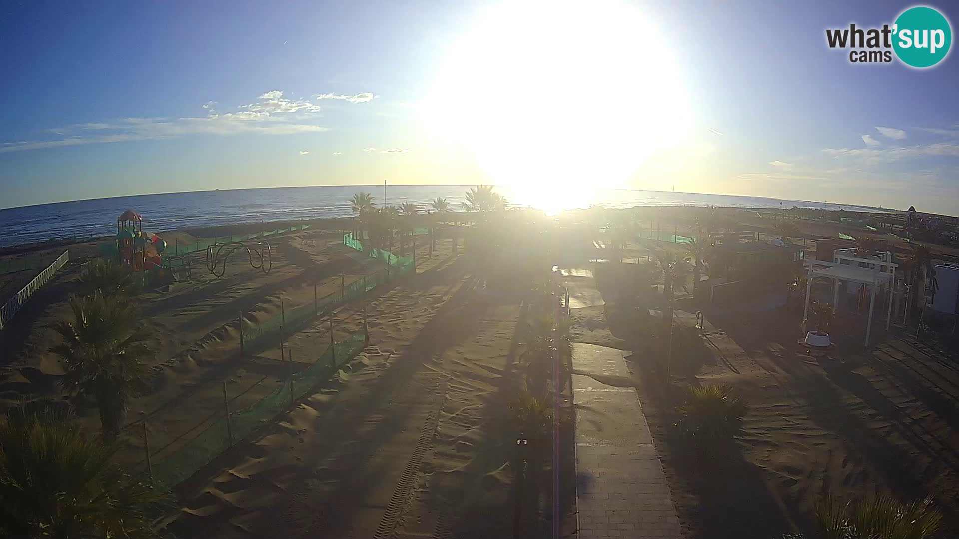 V živo Bagno Primavera Beach – Piazzale Europa Rosolina Mare webcam