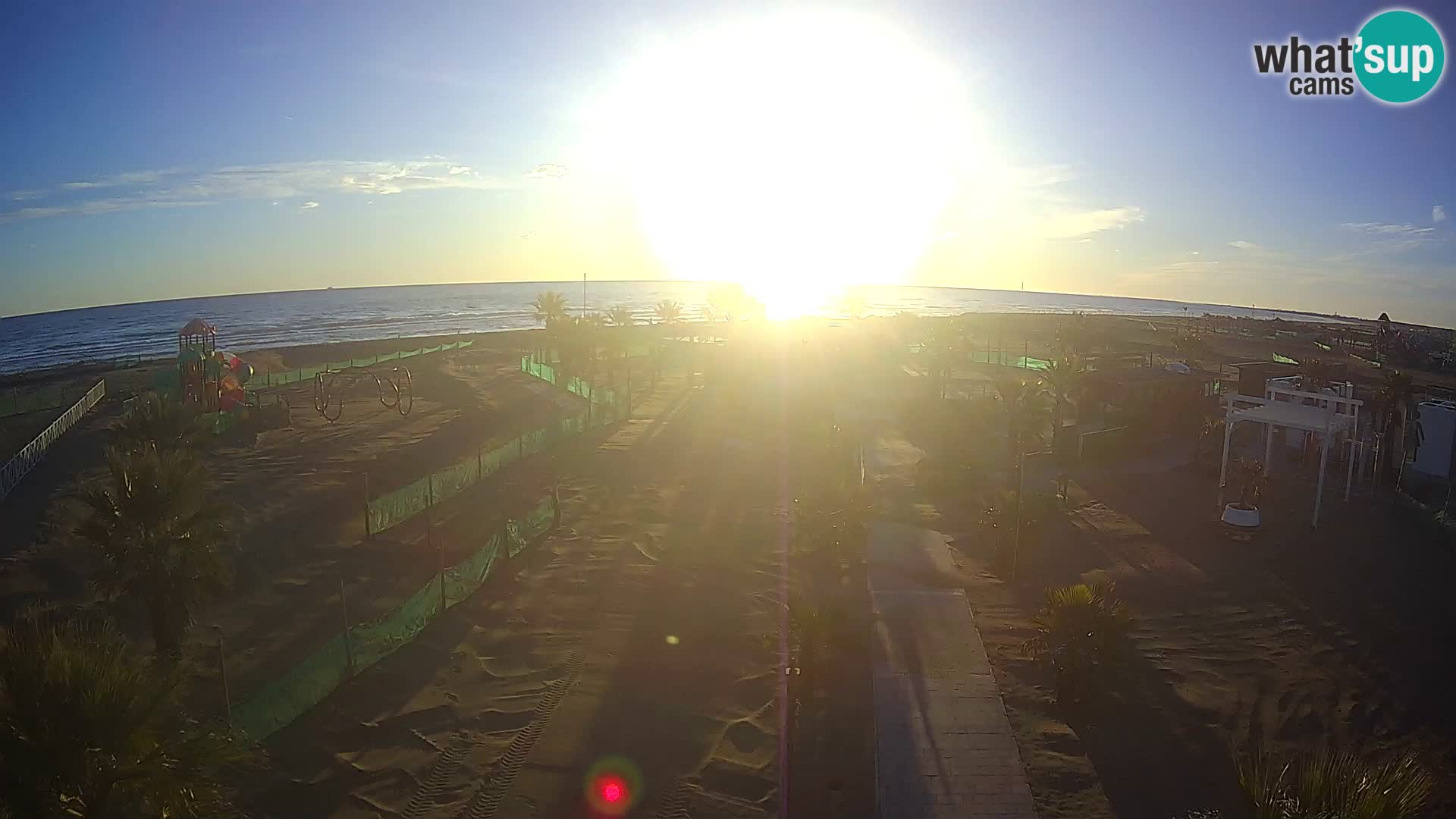 Bagno Primavera Beach – Piazzale Europa Rosolina Mare Strand webcam