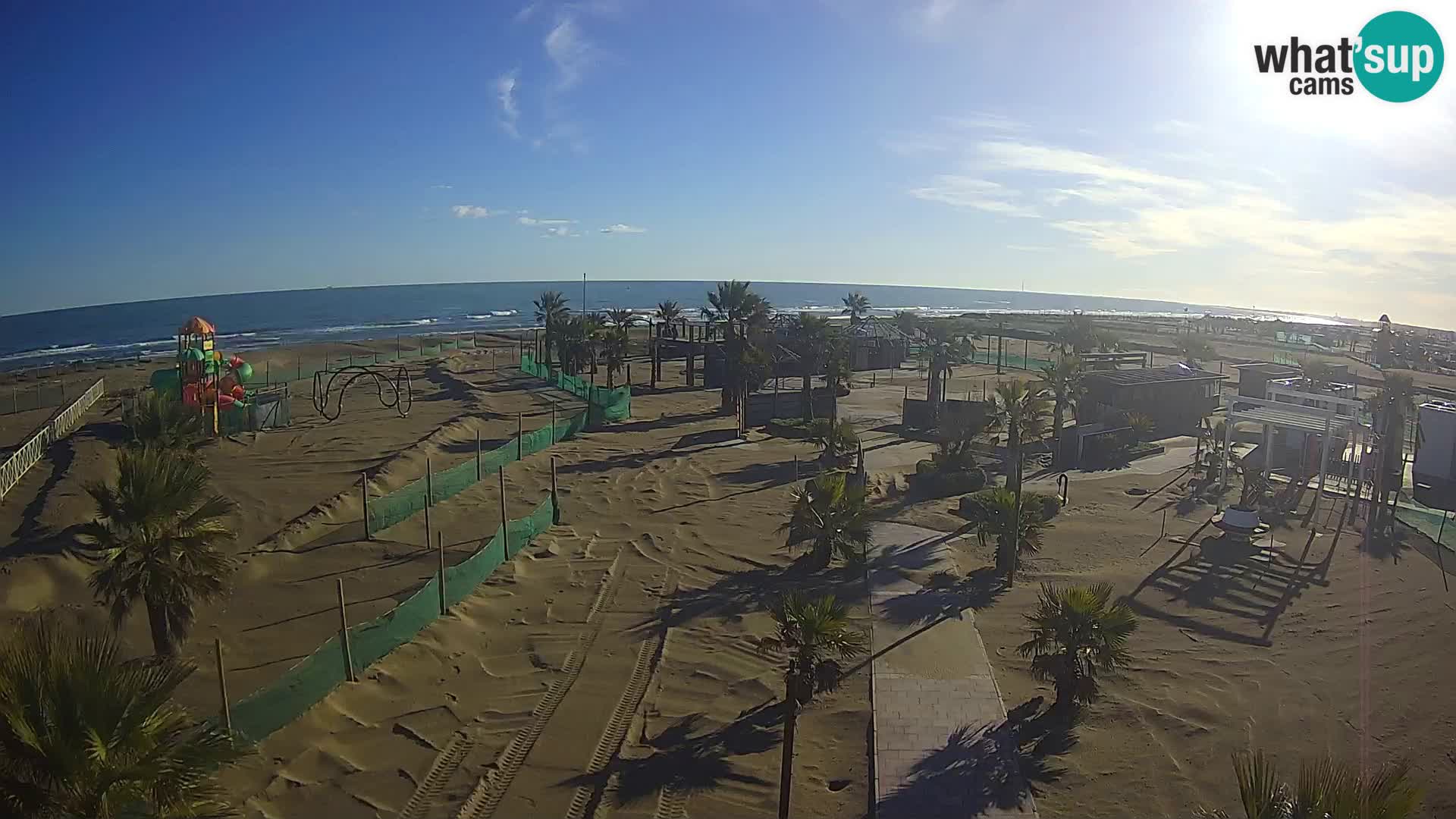 Bagno Primavera Beach – Piazzale Europa Rosolina Mare Strand webcam