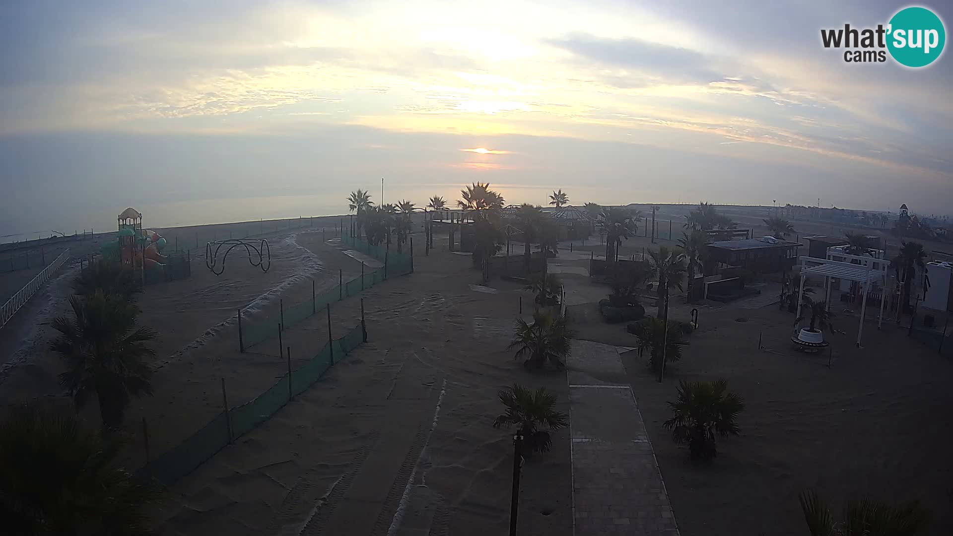 Bagno Primavera Beach – Piazzale Europa Rosolina Mare Strand webcam