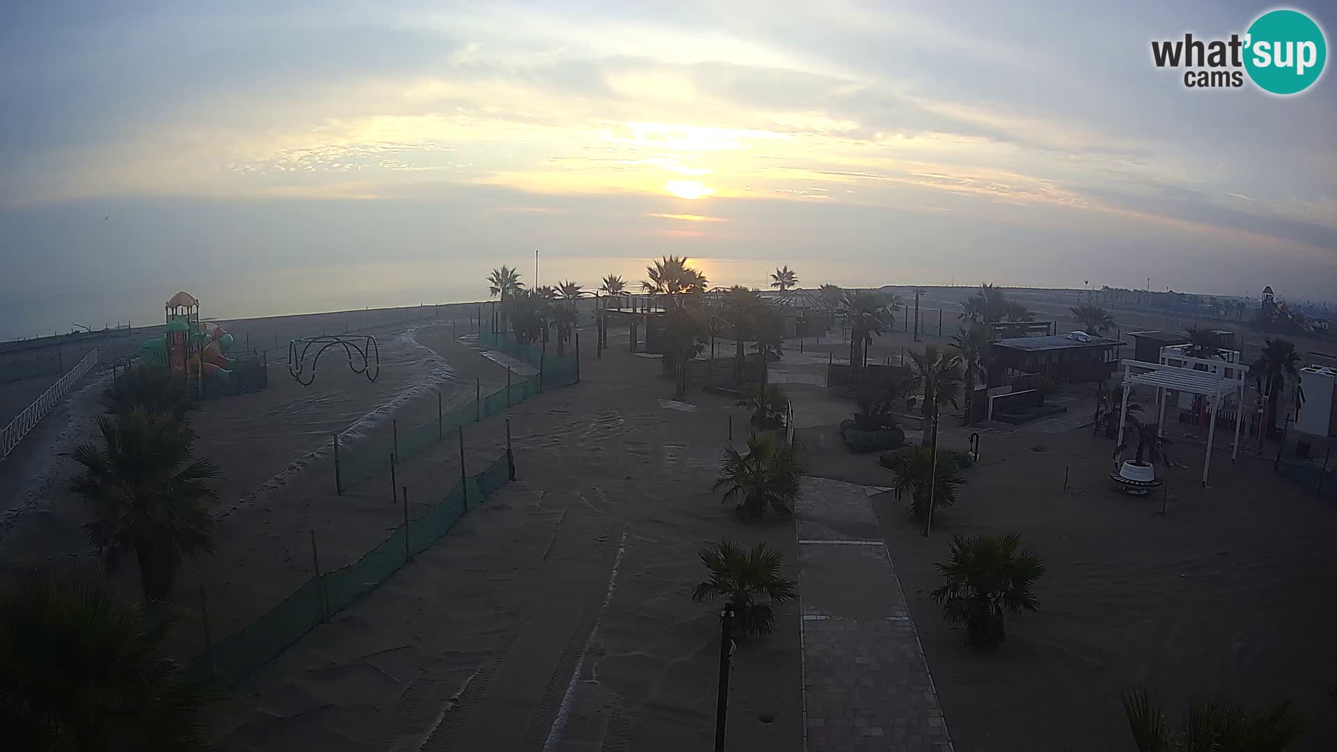 Bagno Primavera Beach – Piazzale Europa Rosolina Mare Strand webcam