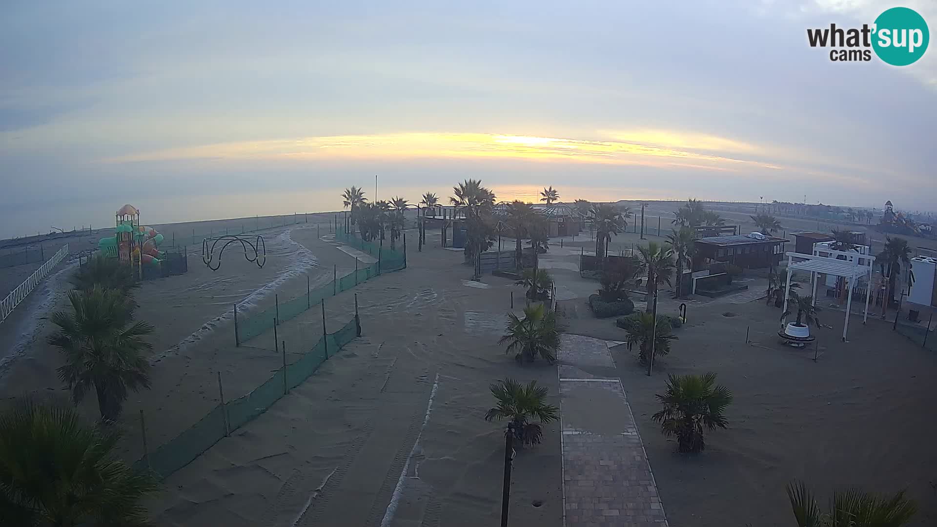 Bagno Primavera Beach – Piazzale Europa Rosolina Mare Strand webcam