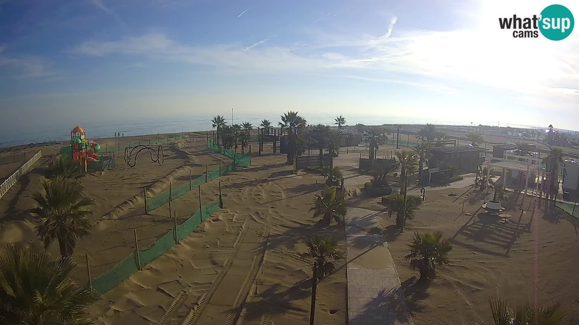 Bagno Primavera Beach – Piazzale Europa Rosolina Mare Strand webcam