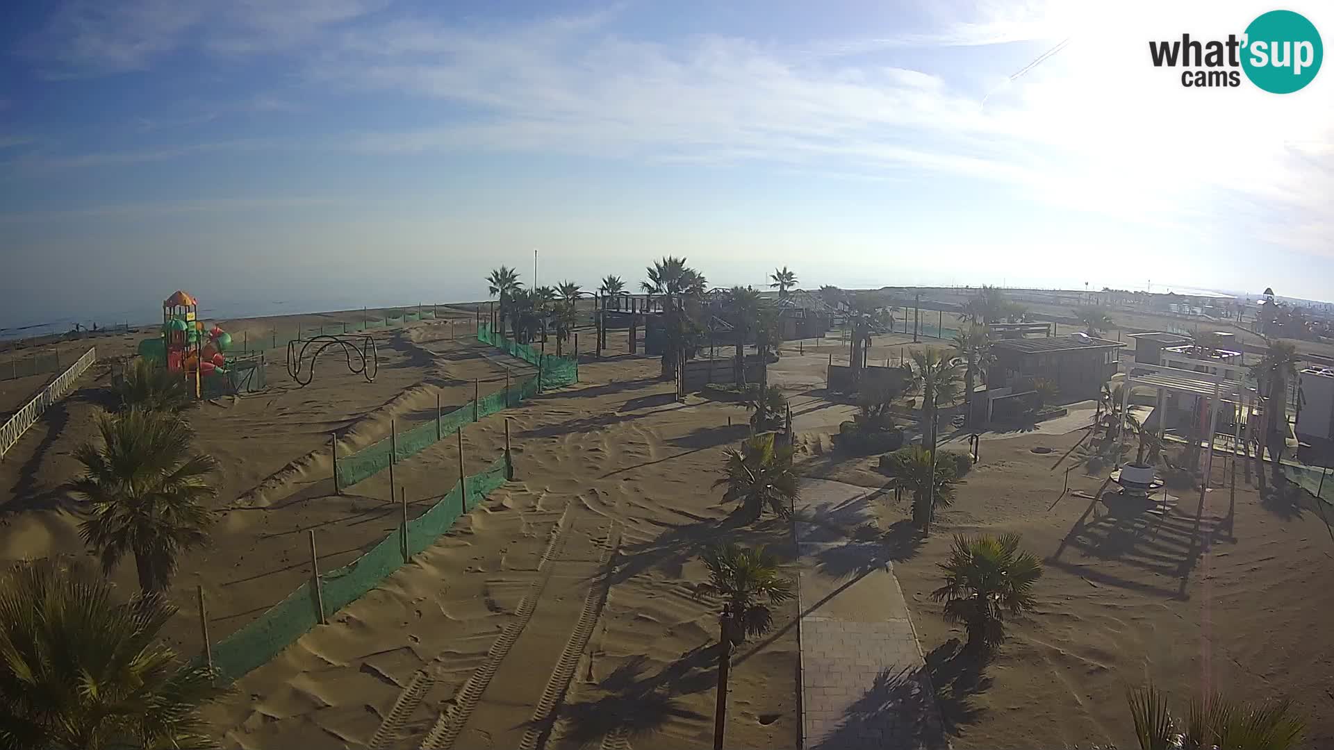 Bagno Primavera Beach – Piazzale Europa Rosolina Mare Strand webcam