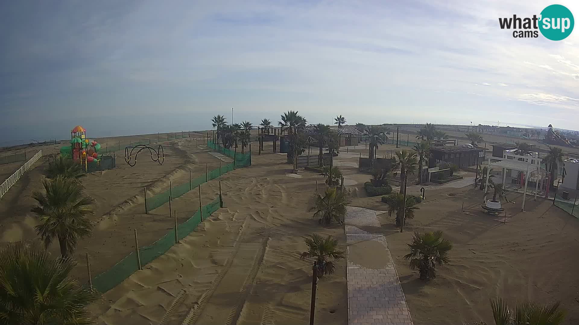 V živo Bagno Primavera Beach – Piazzale Europa Rosolina Mare webcam