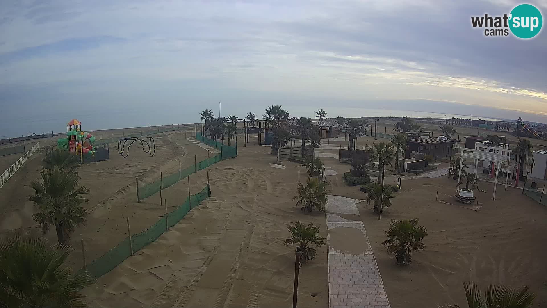 Bagno Primavera Beach – Piazzale Europa Rosolina Mare Strand webcam