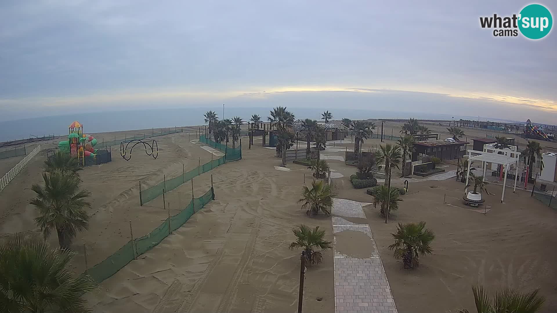 Bagno Primavera Beach – Piazzale Europa Rosolina Mare Strand webcam