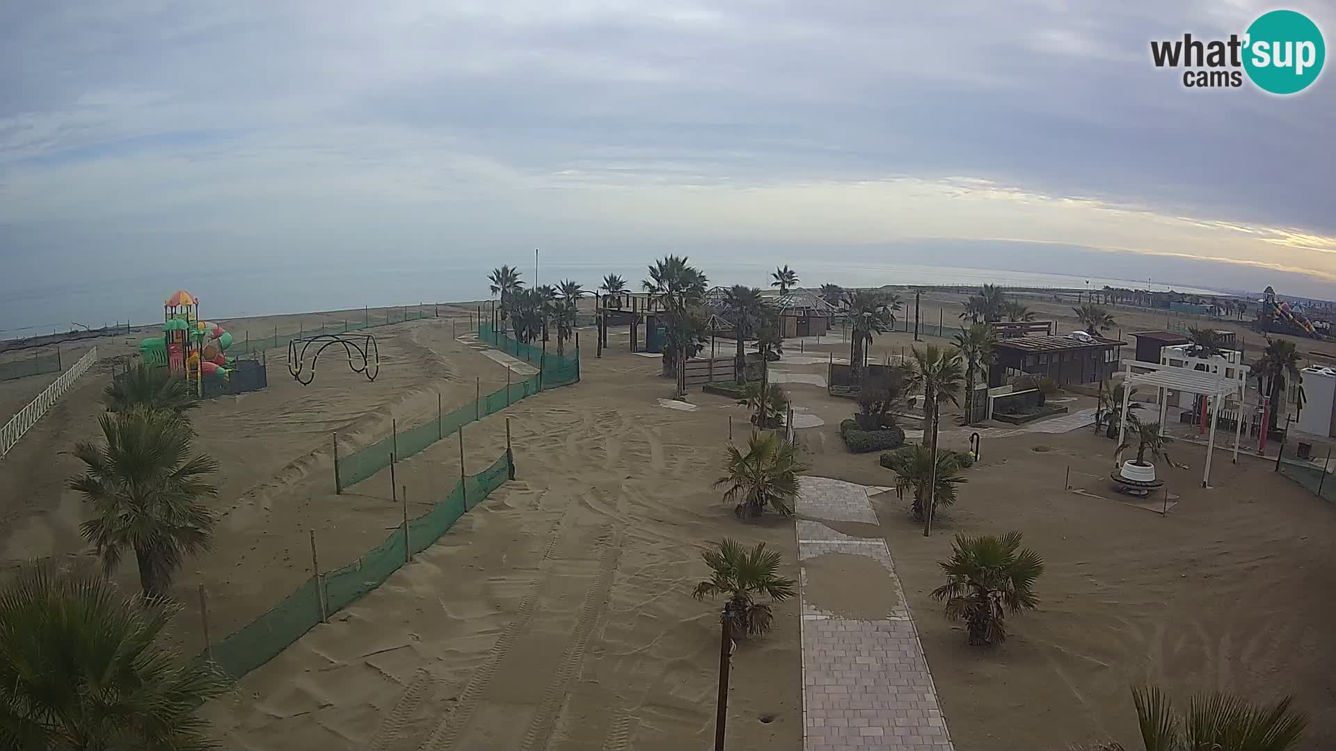 Bagno Primavera Beach – Piazzale Europa Rosolina Mare Strand webcam