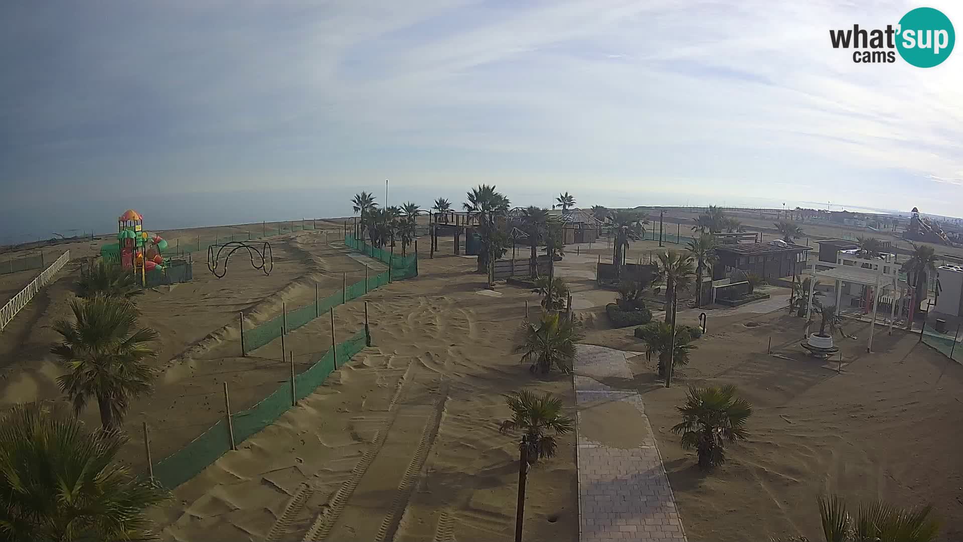 Bagno Primavera Beach – Piazzale Europa Rosolina Mare Strand webcam