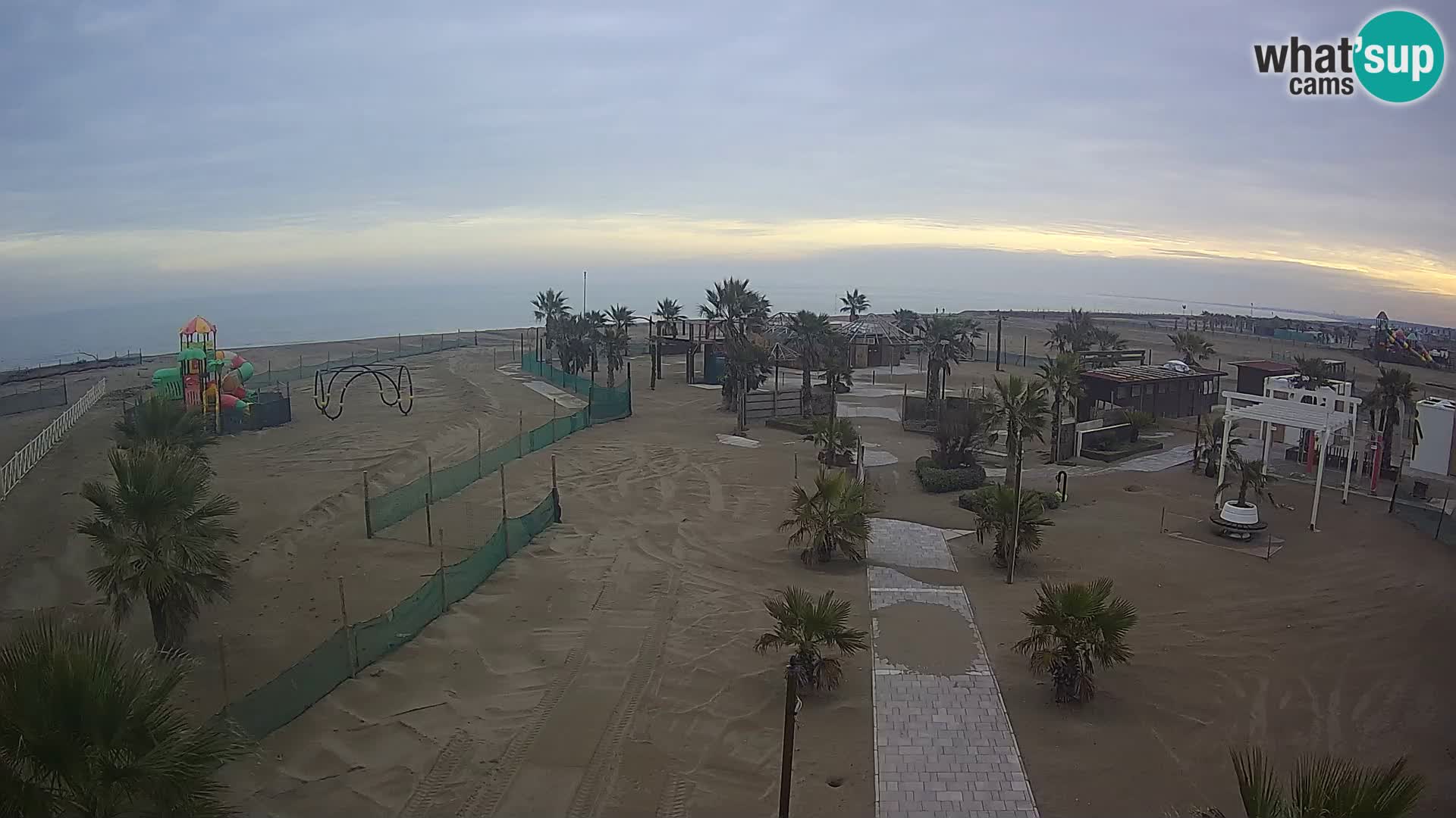 V živo Bagno Primavera Beach – Piazzale Europa Rosolina Mare webcam