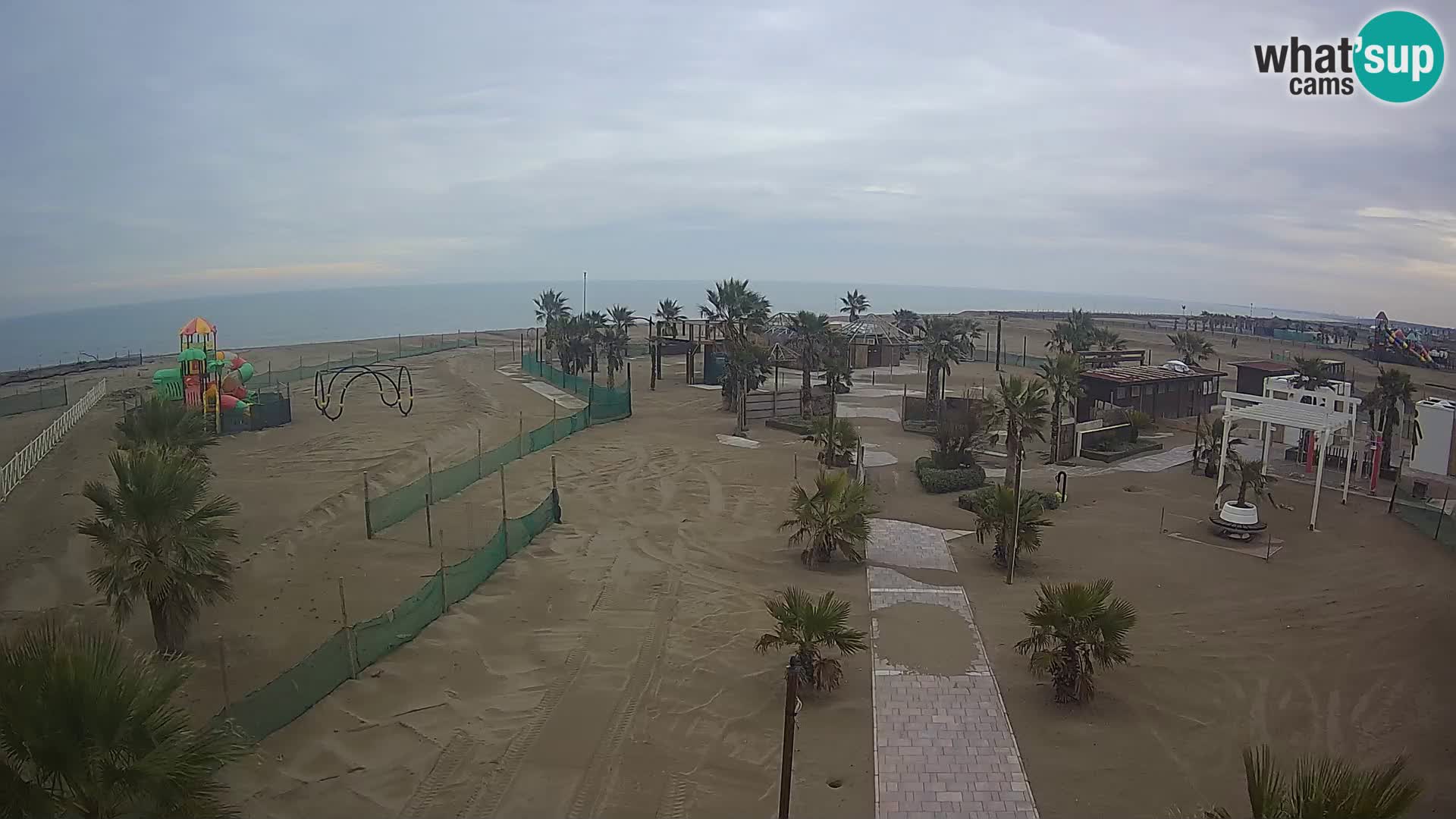 Bagno Primavera Beach – Piazzale Europa Rosolina Mare Strand webcam